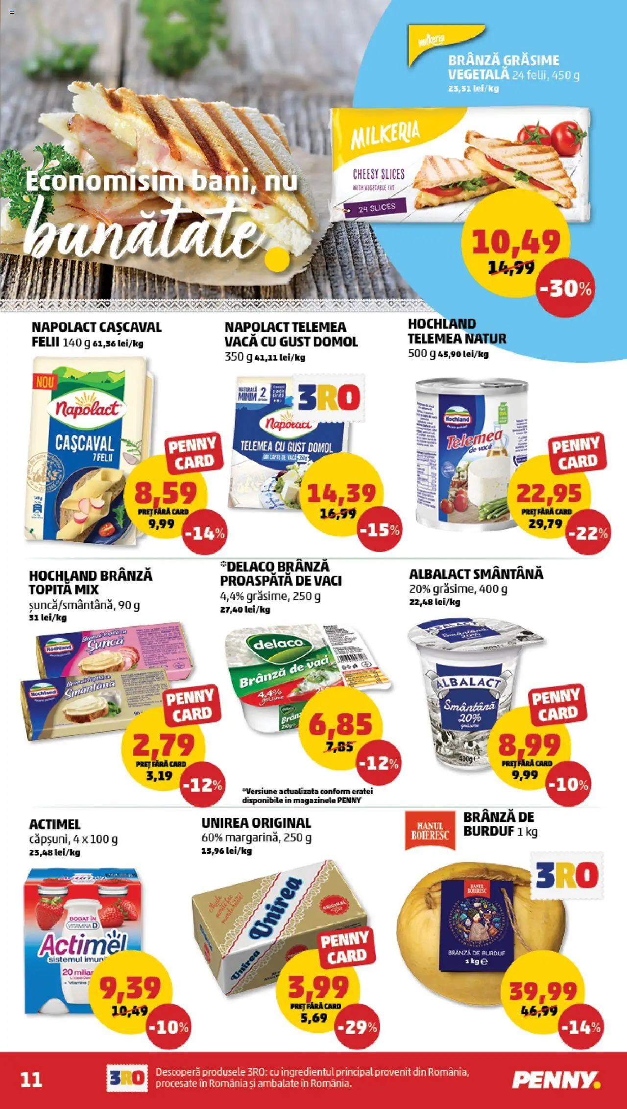Catalog PENNY Market 5 - 11 Februarie 2025 | Pagina 11 | Produse: Cașcaval, Lapte, Șuncă, Smântână