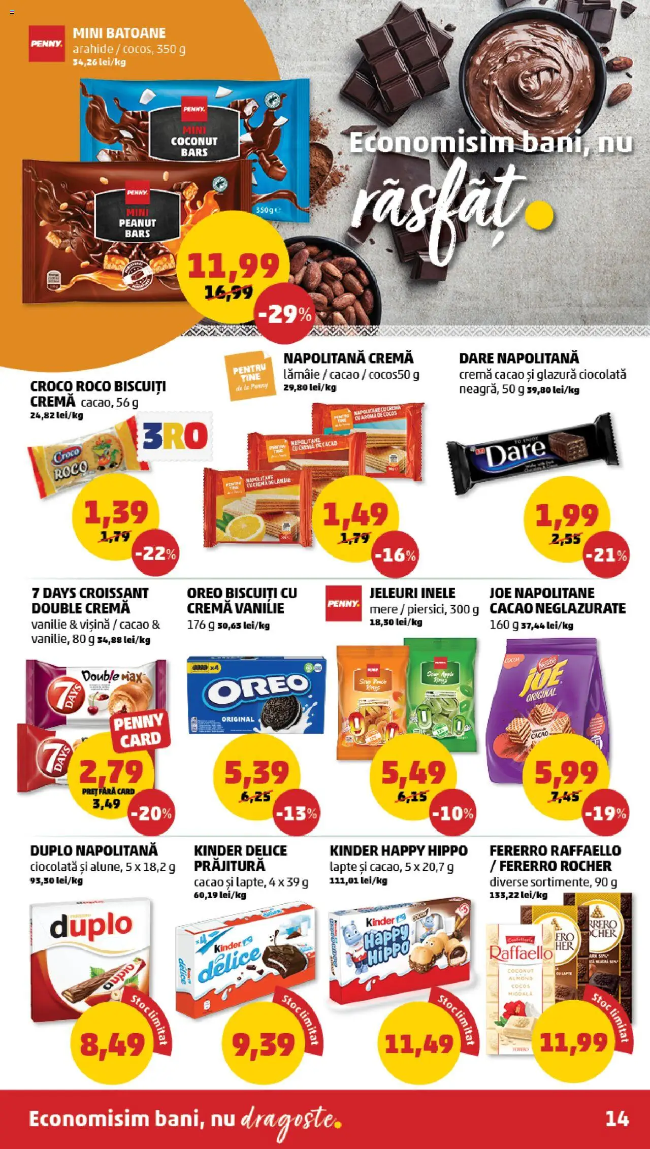 Catalog PENNY Market 5 - 11 Februarie 2025 | Pagina 14 | Produse: Prăjitură, Lapte, Cremă, Lămâie