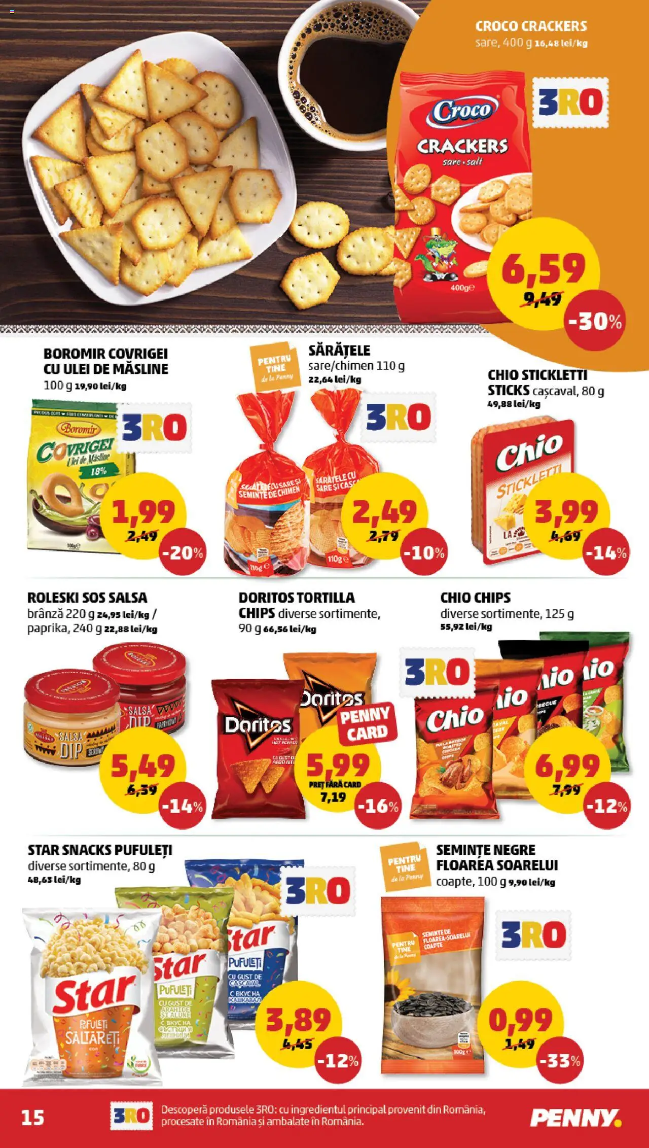Catalog PENNY Market 5 - 11 Februarie 2025 | Pagina 15 | Produse: Cașcaval, Brânză, Pufuleți, Sos
