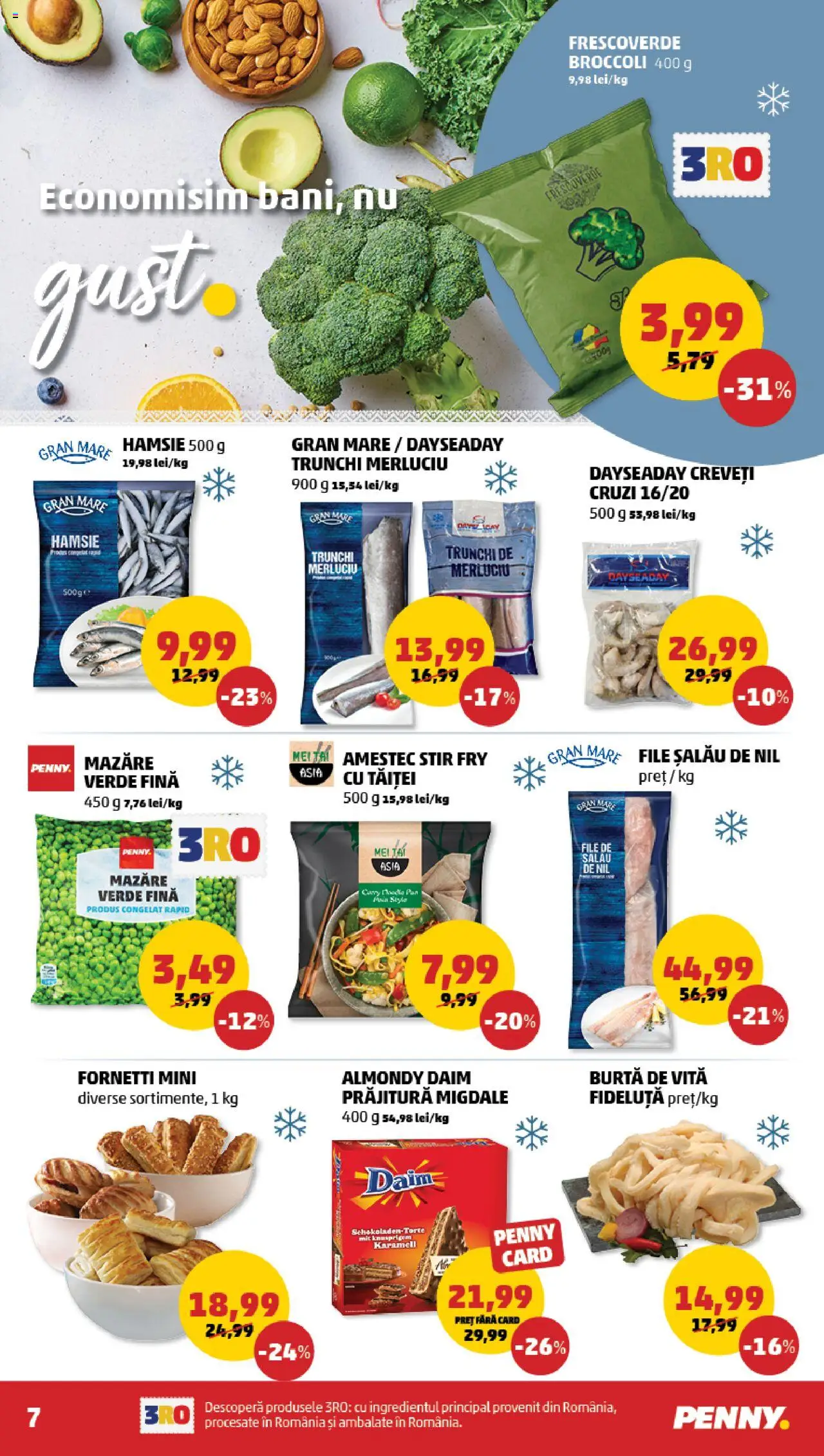 Catalog PENNY Market 5 - 11 Februarie 2025 | Pagina 7 | Produse: Mazăre, Prăjitură, Migdale