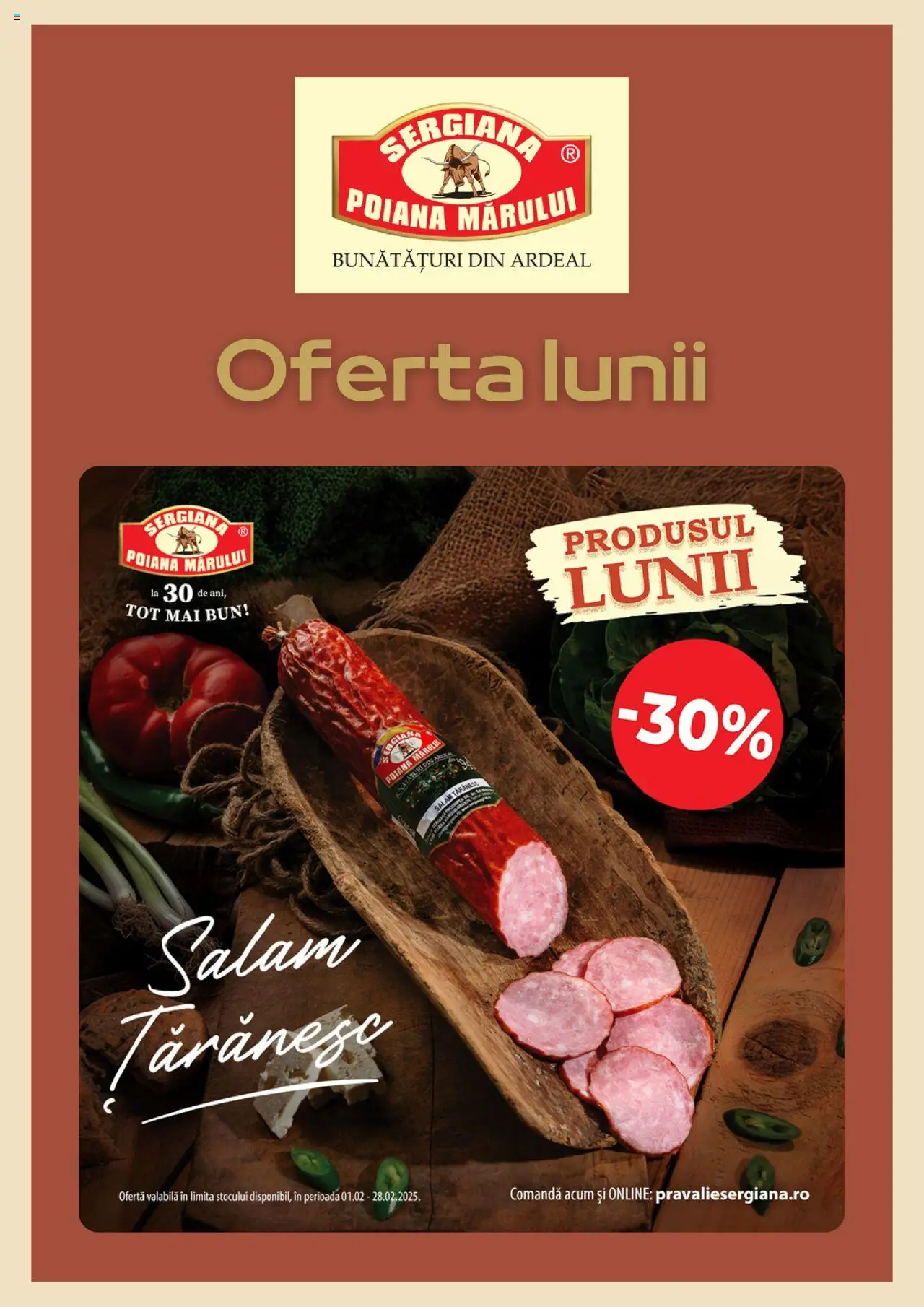 Catalog Sergiana 1 - 28 Februarie 2025 | Pagina 1 | Produse: Salam