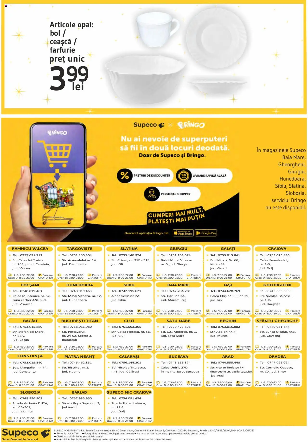 Catalog Supeco 6 - 19 Februarie 2025 | Pagina 16 | Produse: Șapcă, Bol, Farfurie