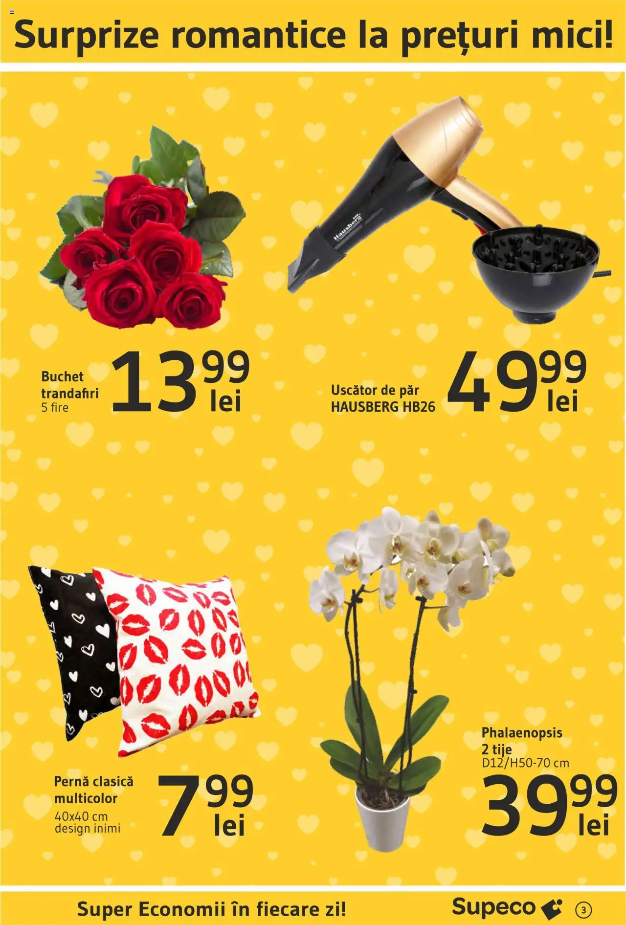 Catalog Supeco 6 - 19 Februarie 2025 | Pagina 3 | Produse: Uscător, Uscător De Păr, Pernă, Mici