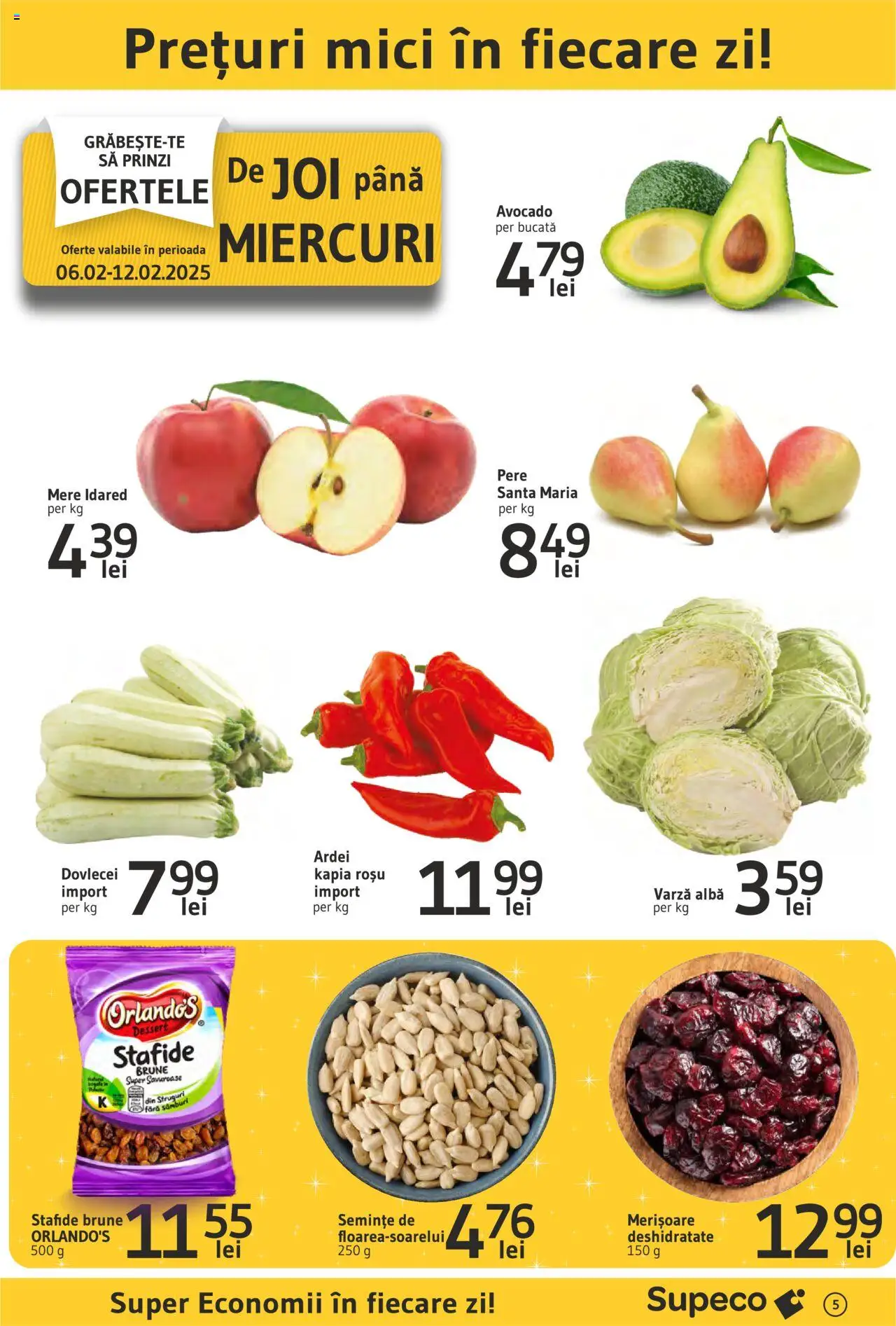 Catalog Supeco 6 - 19 Februarie 2025 | Pagina 5 | Produse: Struguri, Mici, Semințe, Mere
