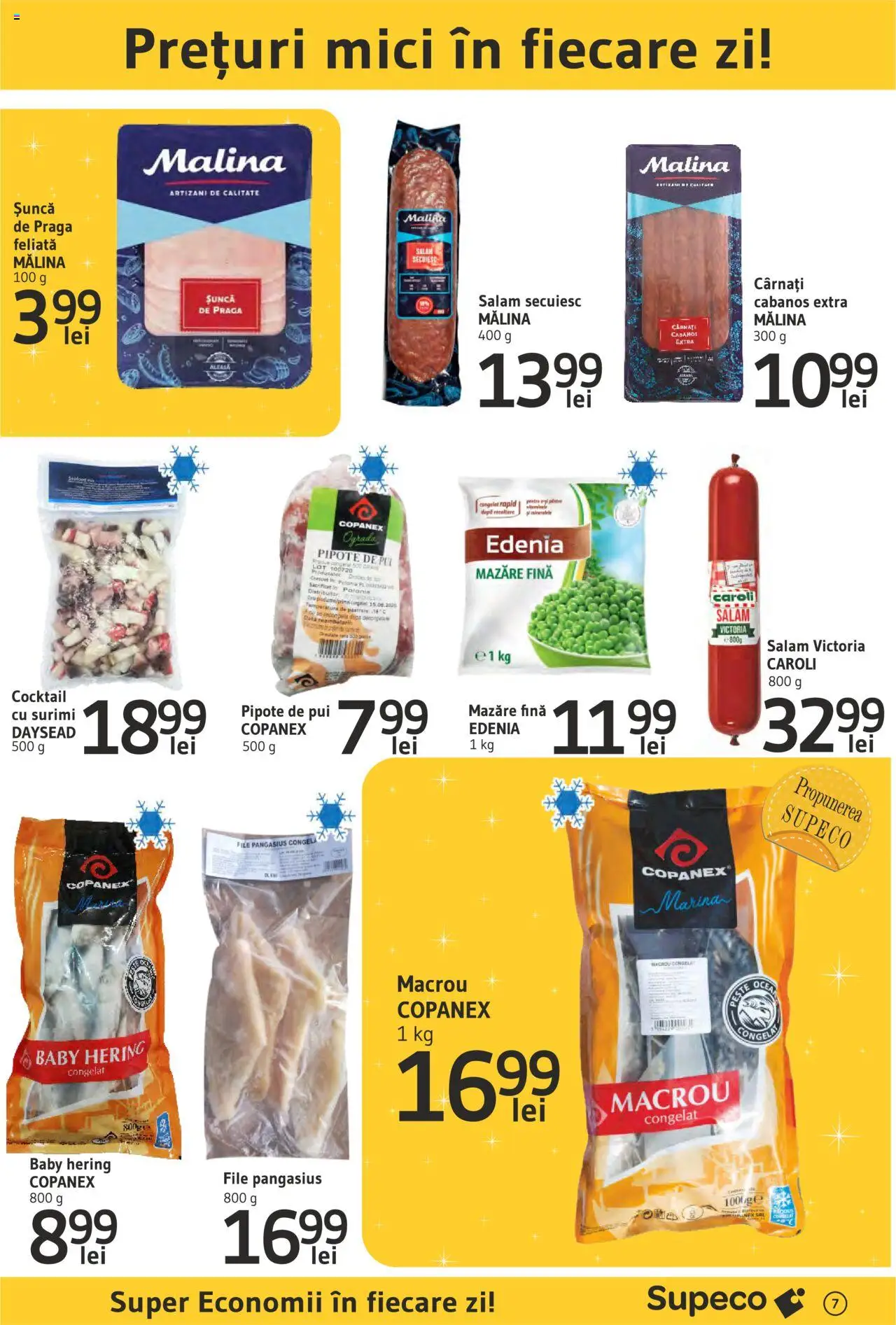 Catalog Supeco 6 - 19 Februarie 2025 | Pagina 7 | Produse: Mici, Salam, Pește, Cârnați
