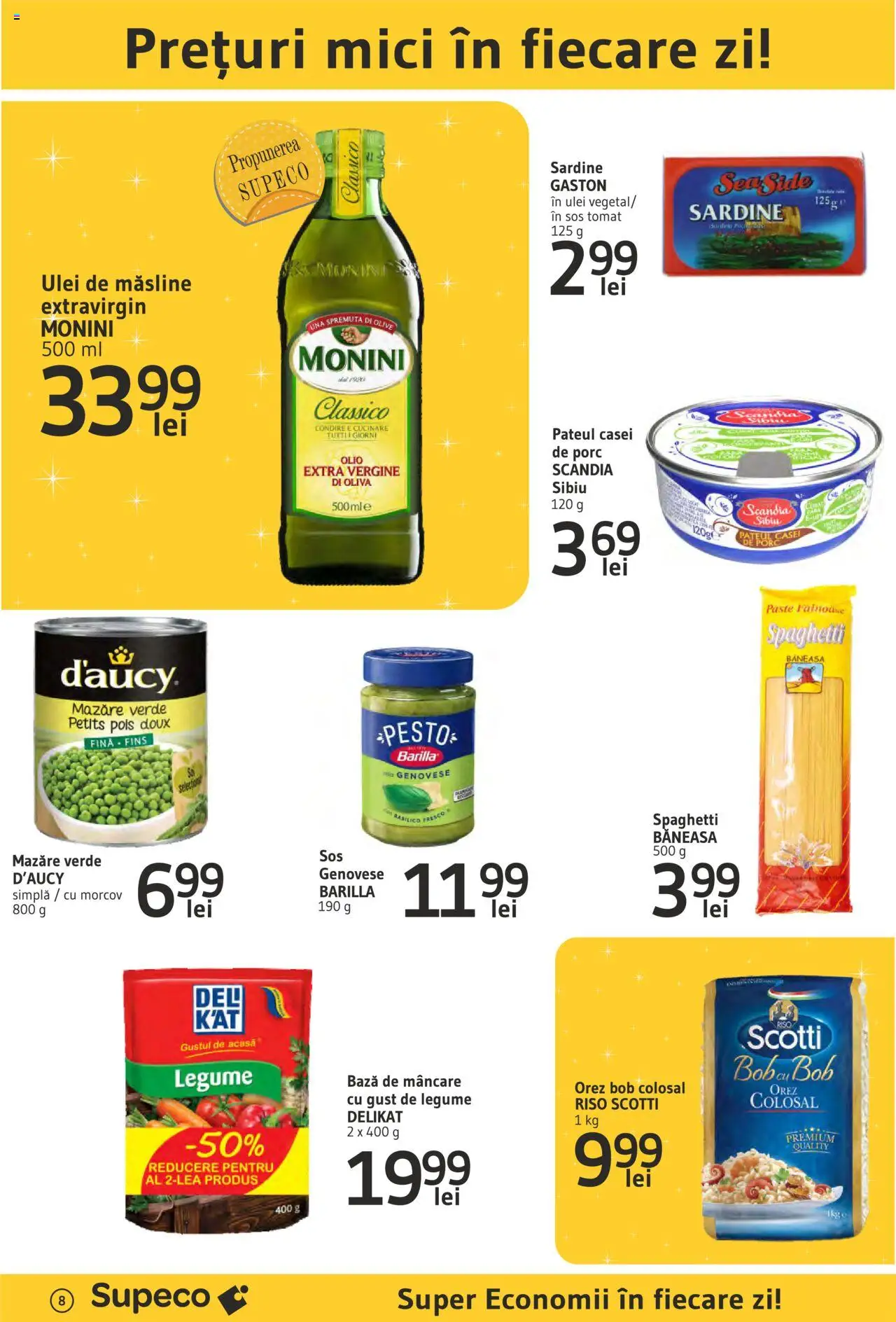 Catalog Supeco 6 - 19 Februarie 2025 | Pagina 8 | Produse: Măsline, Paste, Legume, Sos