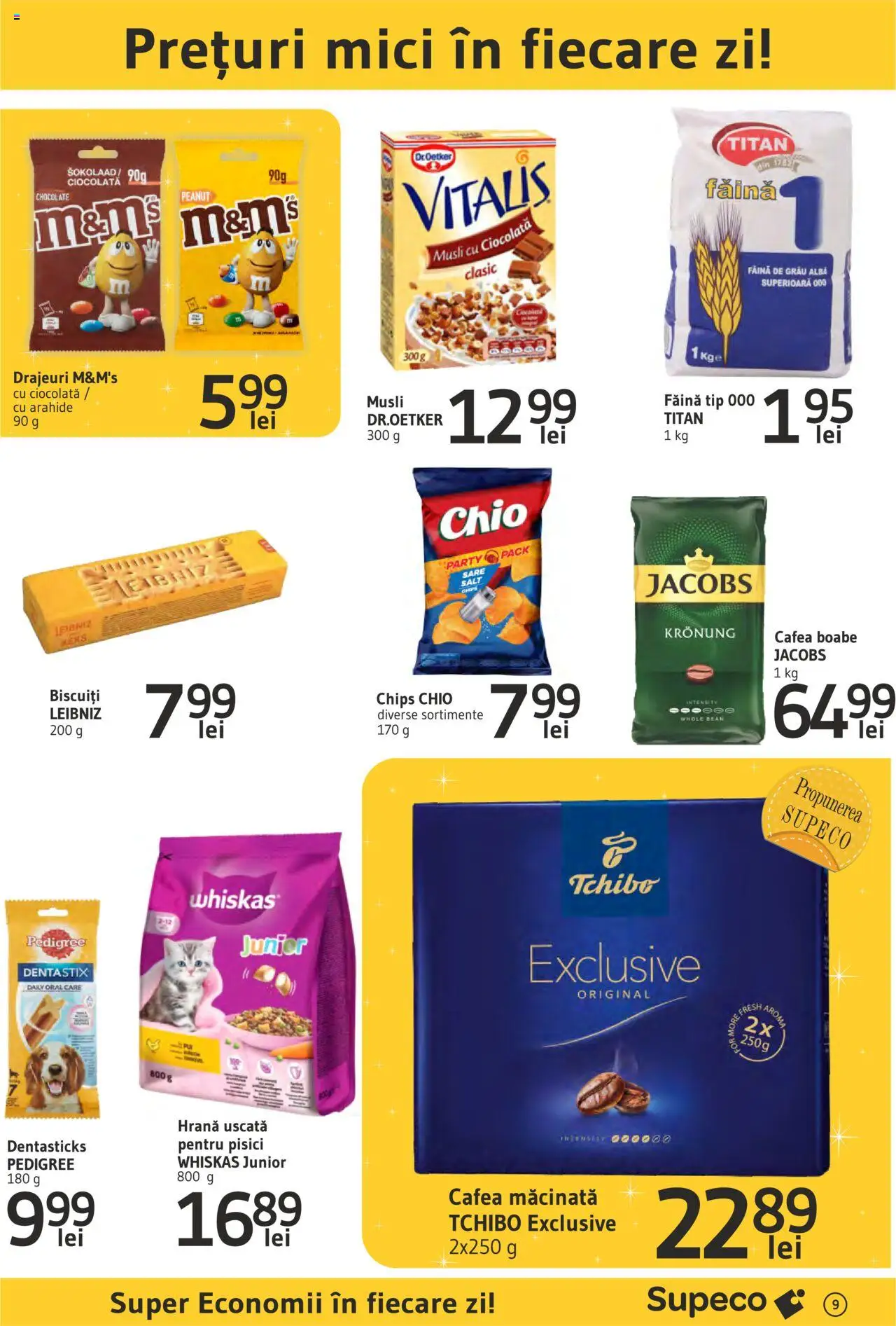 Catalog Supeco 6 - 19 Februarie 2025 | Pagina 9 | Produse: Mici, Făină, Biscuiți, Sare