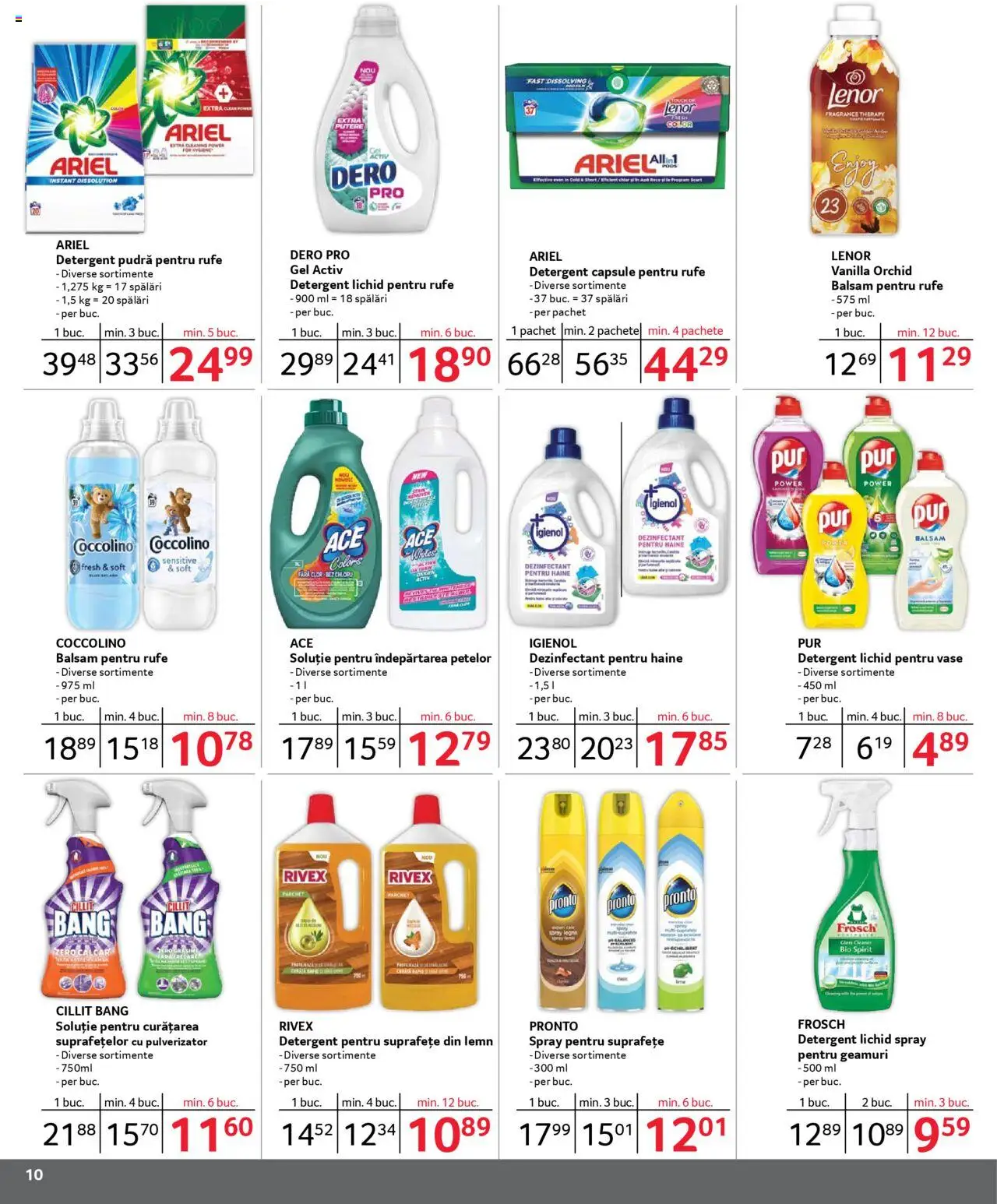 Catalog Selgros 1 - 28 Februarie 2025 | Pagina 10 | Produse: Parchet, Balsam, Detergent, Îndepărtarea petelor