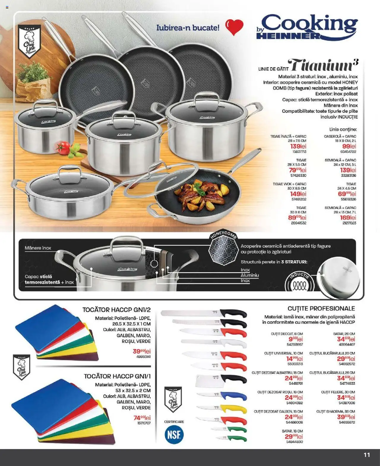 Catalog Selgros 1 Februarie - 15 Martie 2025 | Pagina 11 | Produse: Tigaie, Mâner, Cuțit, Tocător