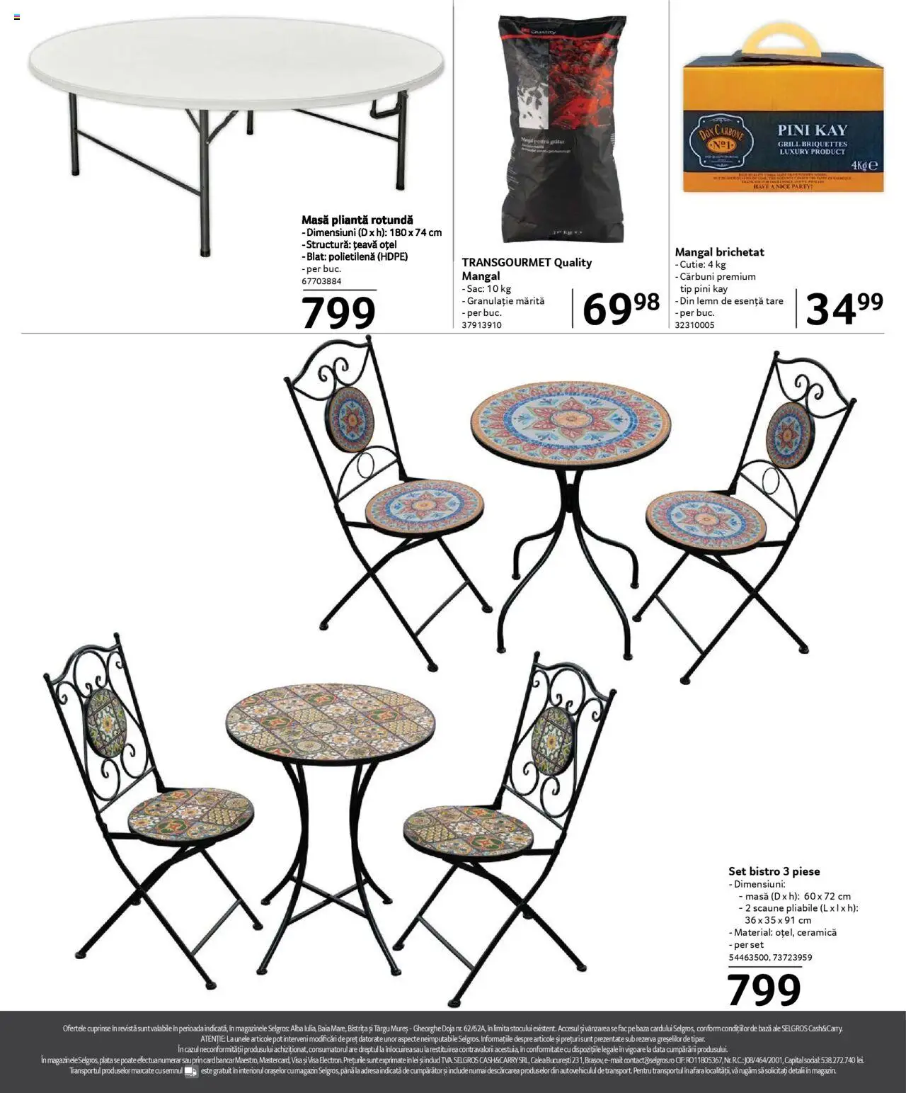 Catalog Selgros 1 Februarie - 15 Martie 2025 | Pagina 24 | Produse: Grătar, Masă, Cutie, Țeavă