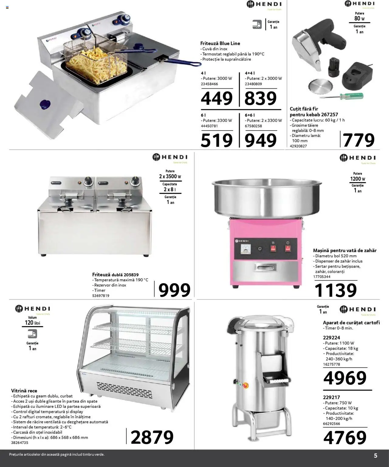 Catalog Selgros 1 Februarie - 15 Martie 2025 | Pagina 5 | Produse: Bol, Friteuză, Cuțit, Vitrină