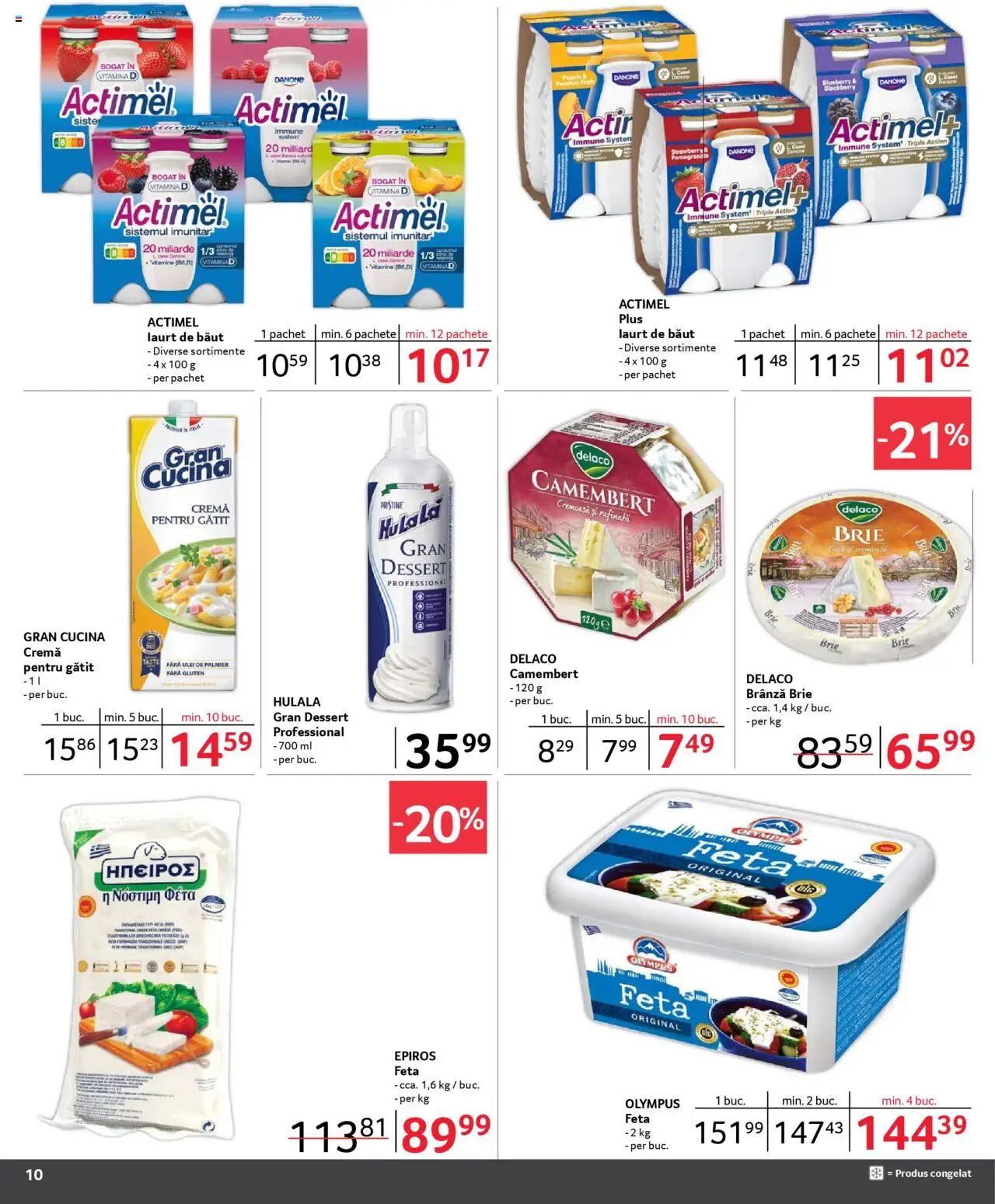 Catalog Selgros 1 - 28 Februarie 2025 | Pagina 10 | Produse: Pate, Brânză, Cremă, Ulei