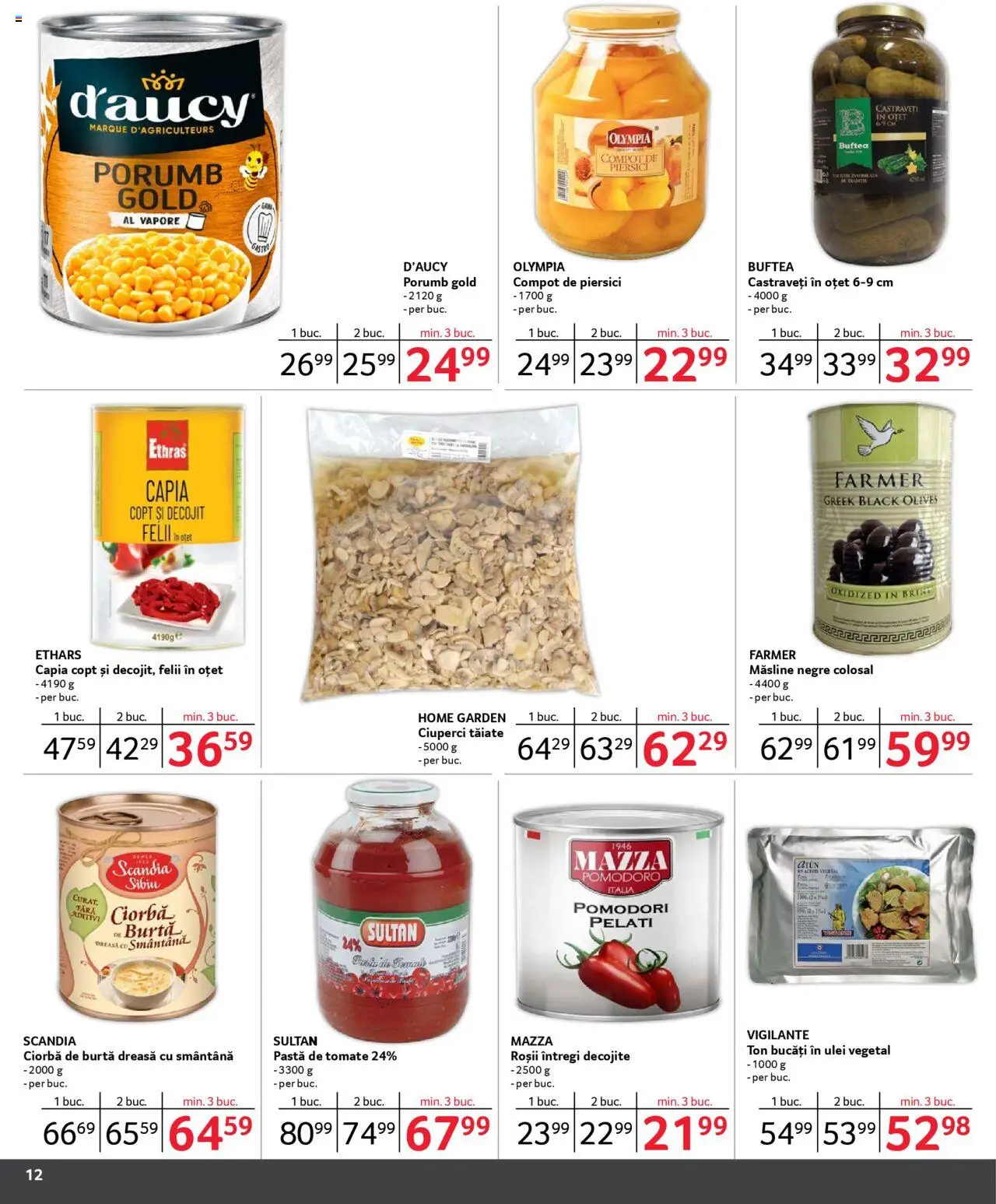 Catalog Selgros 1 - 28 Februarie 2025 | Pagina 12 | Produse: Ulei, Oțet, Roșii, Porumb