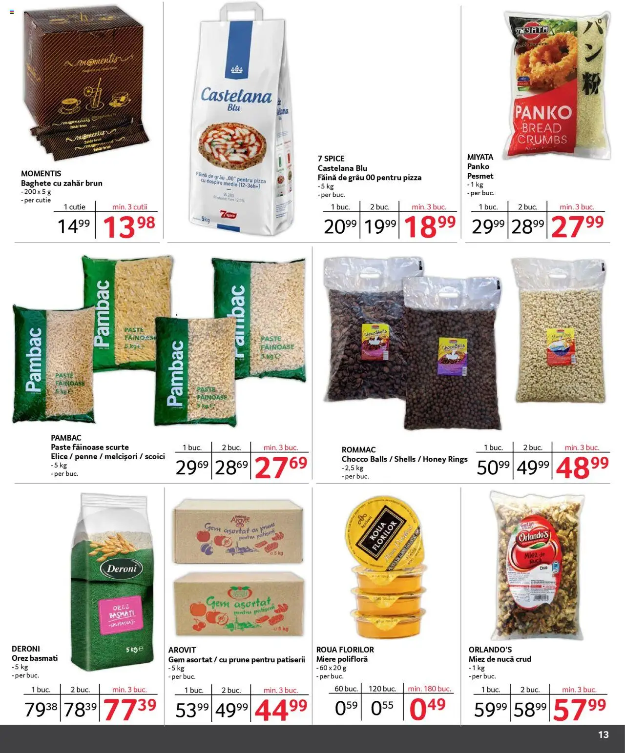 Catalog Selgros 1 - 28 Februarie 2025 | Pagina 13 | Produse: Miere polifloră, Gem, Făină, Paste
