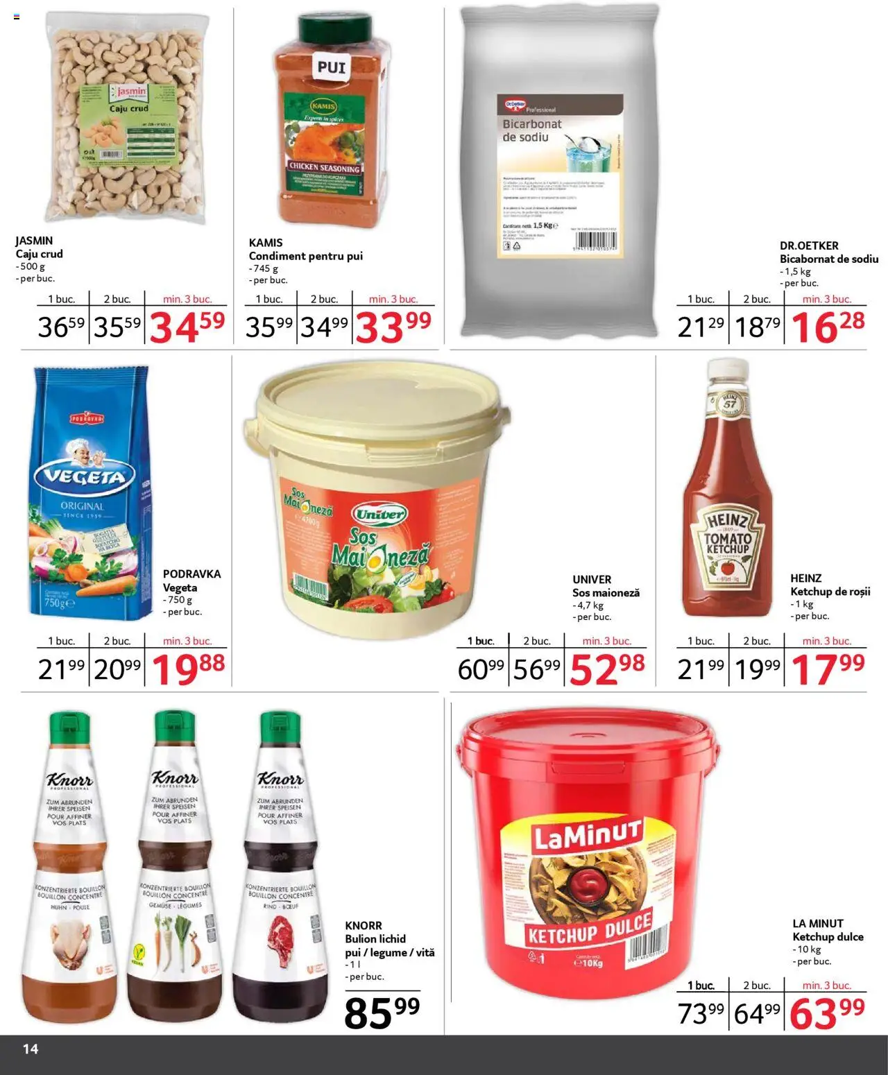 Catalog Selgros 1 - 28 Februarie 2025 | Pagina 14 | Produse: Caju, Ketchup, Maioneză, Sos