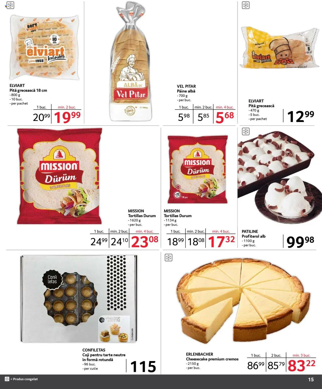 Catalog Selgros 1 - 28 Februarie 2025 | Pagina 15 | Produse: Cutie, Pâine, Tortillas
