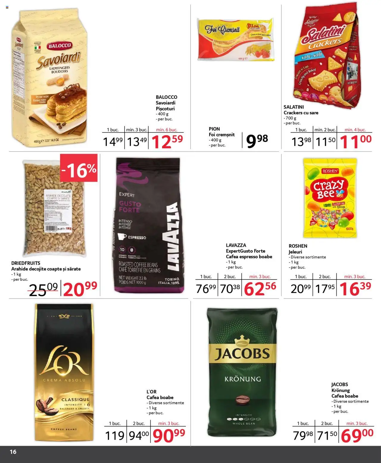 Catalog Selgros 1 - 28 Februarie 2025 | Pagina 16 | Produse: Arahide, Cremă, Cafea, Jeleuri
