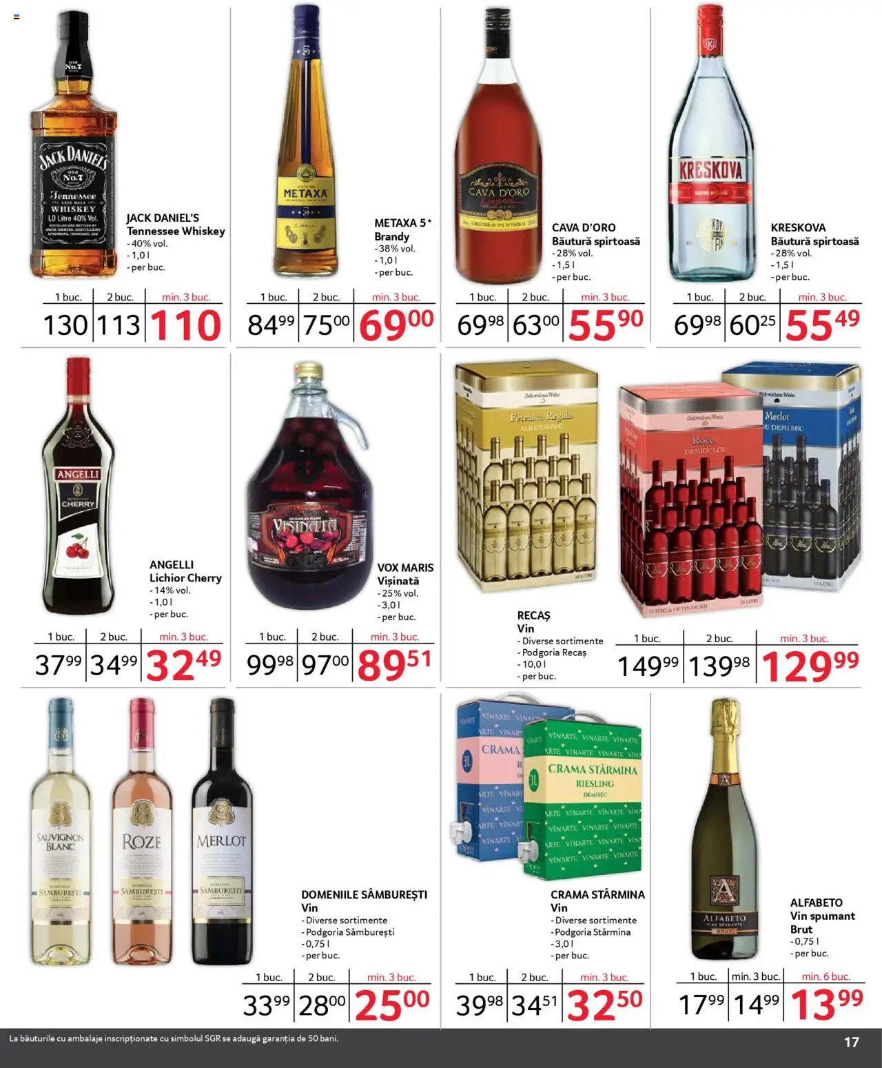 Catalog Selgros 1 - 28 Februarie 2025 | Pagina 17 | Produse: Lichior, Vin, Whiskey