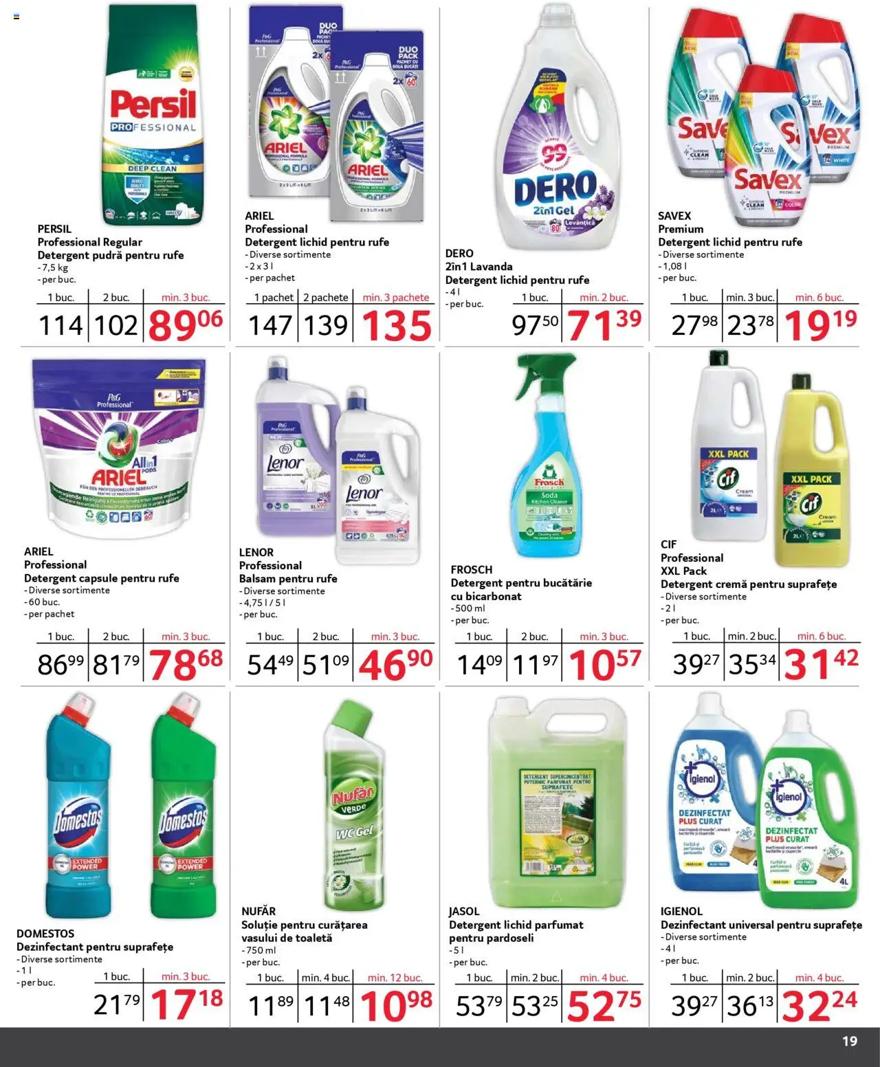Catalog Selgros 1 - 28 Februarie 2025 | Pagina 19 | Produse: Bucătărie, Balsam, Cremă, Detergent