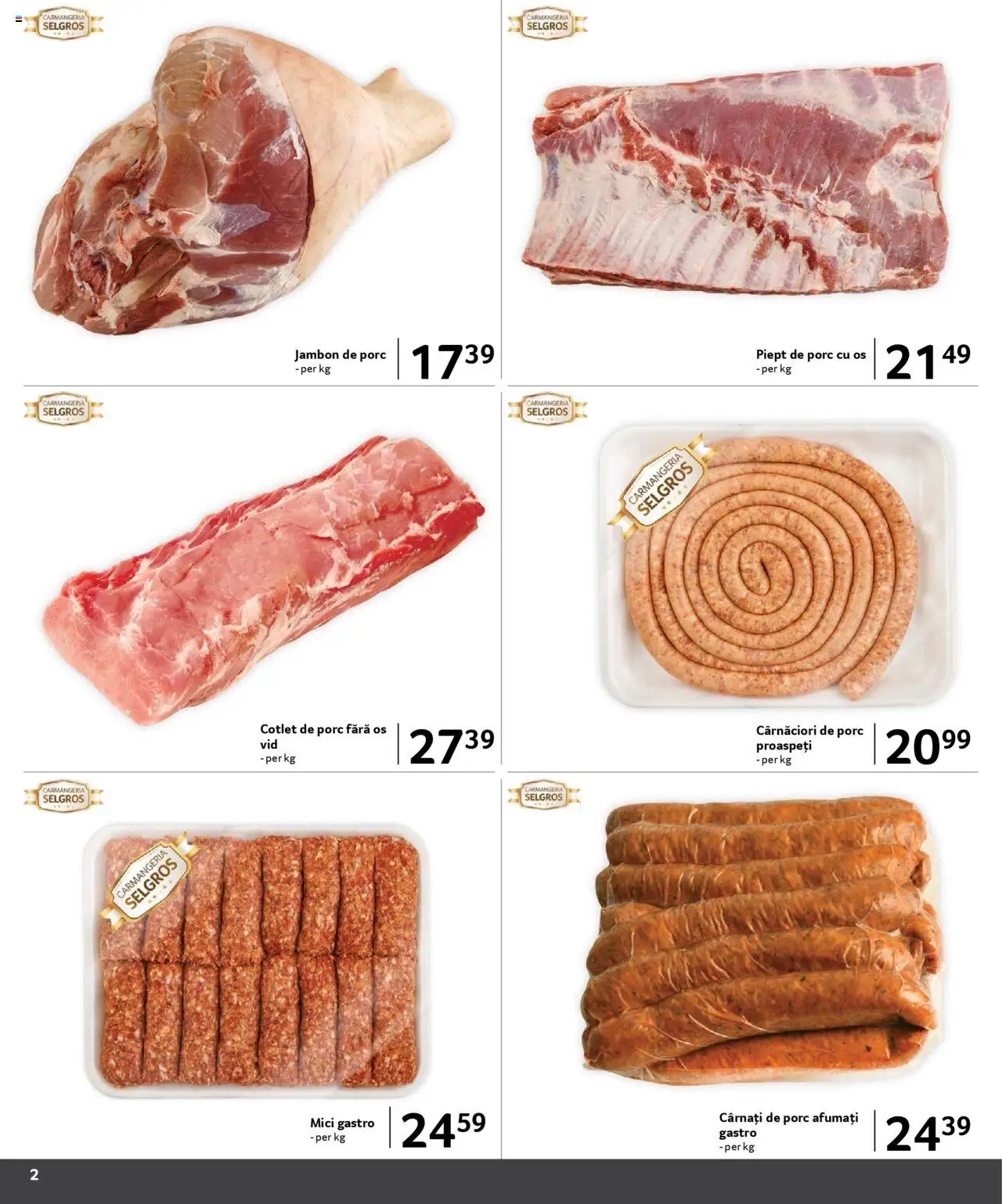 Catalog Selgros 1 - 28 Februarie 2025 | Pagina 2 | Produse: Mici, Cârnați