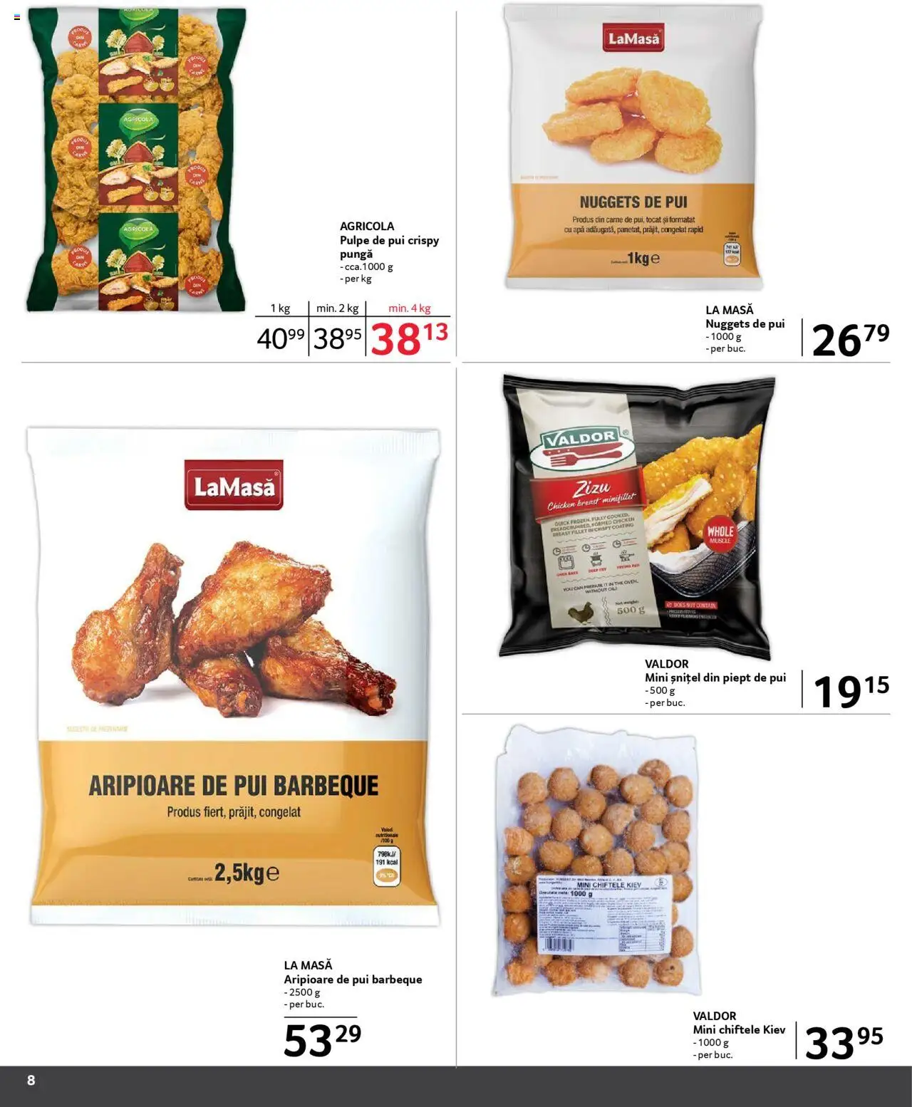 Catalog Selgros 1 - 28 Februarie 2025 | Pagina 8 | Produse: Pungă, Masă, Chiftele, Apă