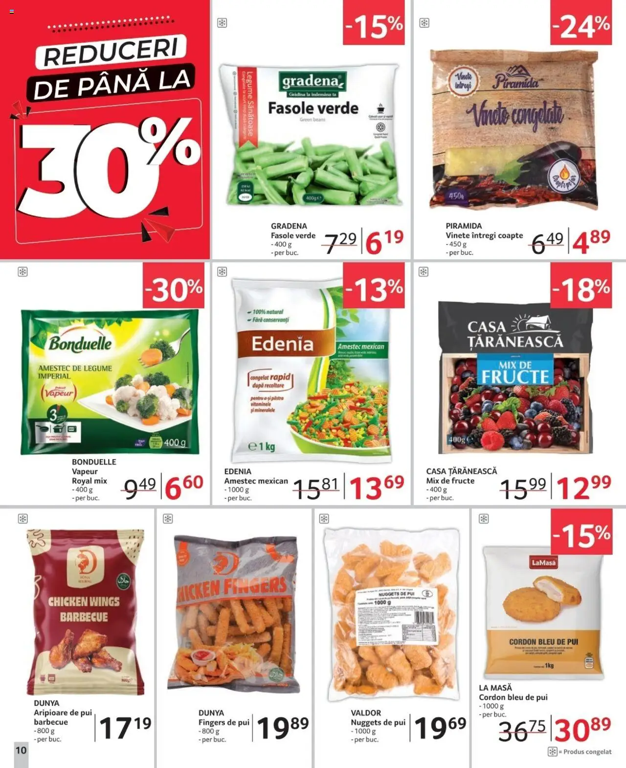 Catalog Selgros 7 - 20 Februarie 2025 | Pagina 10 | Produse: Masă, Cordon bleu, Fasole verde, Legume
