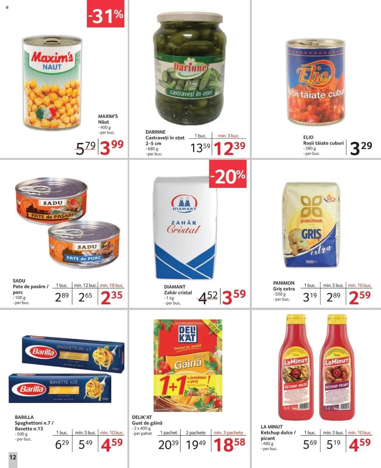 Catalog Selgros 7 - 20 Februarie 2025 | Pagina 12 | Produse: Pate, Oțet, Roșii, Ketchup