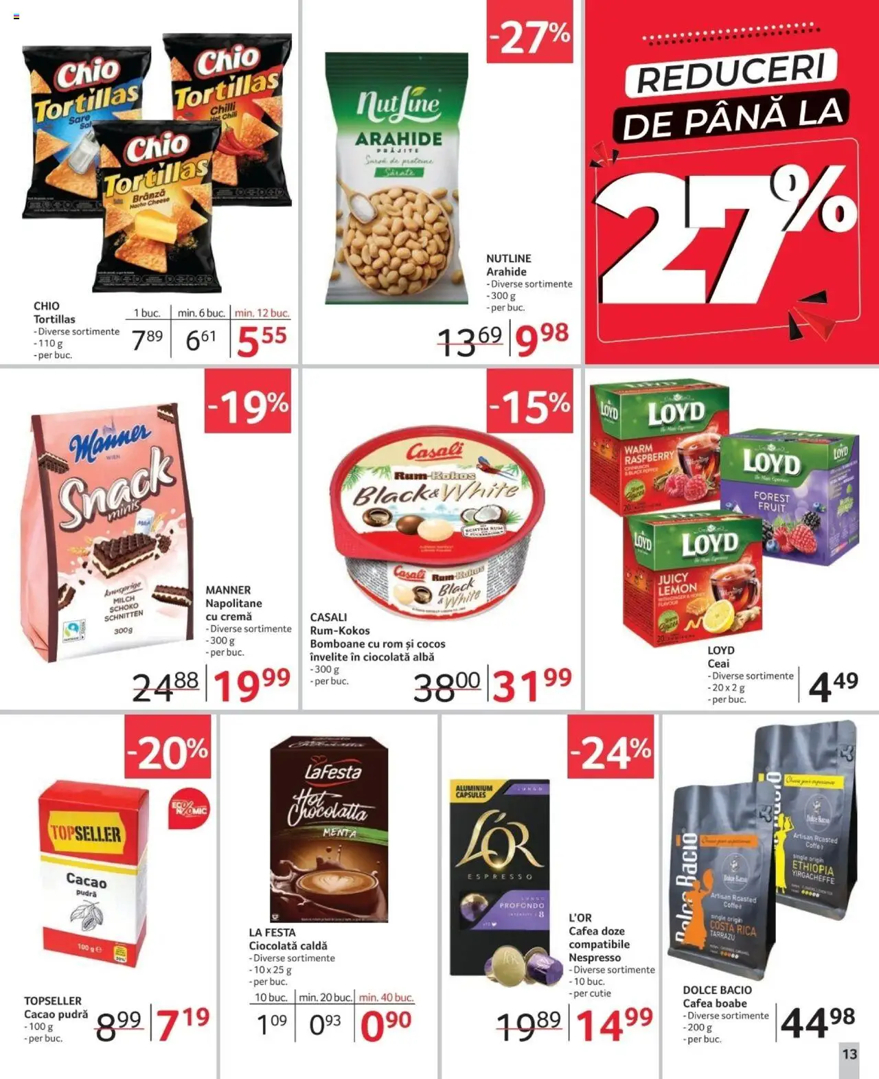 Catalog Selgros 7 - 20 Februarie 2025 | Pagina 13 | Produse: Cutie, Bacon, Ciocolată, Tortillas
