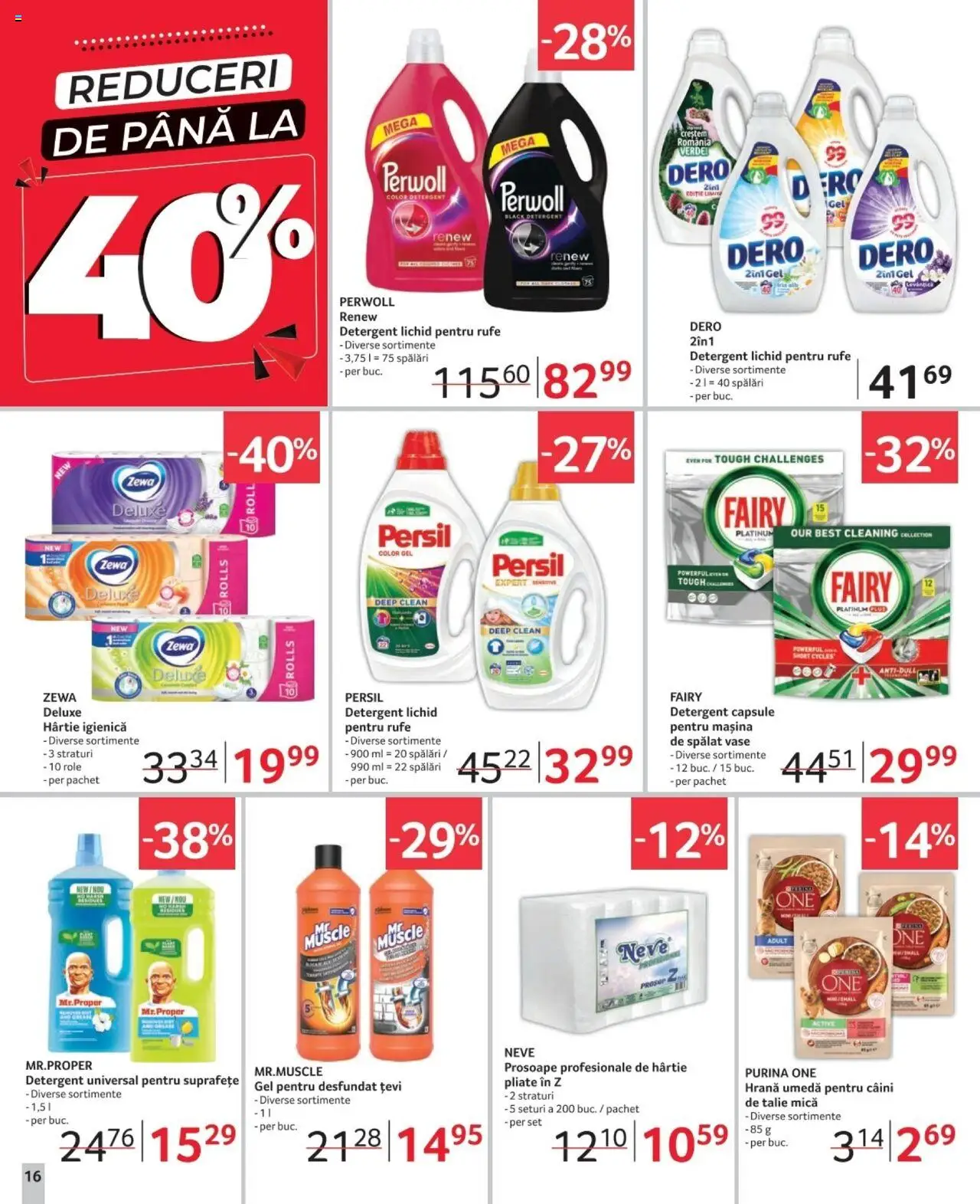 Catalog Selgros 7 - 20 Februarie 2025 | Pagina 16 | Produse: Role, Detergent