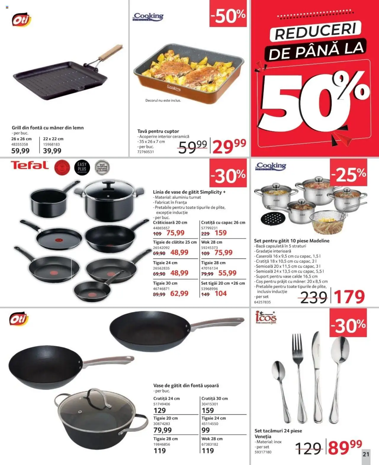 Catalog Selgros 7 - 20 Februarie 2025 | Pagina 21 | Produse: Cuptor, Tigaie, Cratiță, Mâner