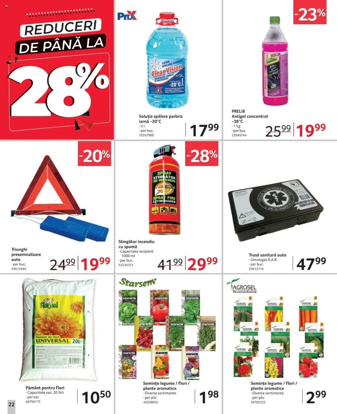Catalog Selgros 7 - 20 Februarie 2025 | Pagina 22 | Produse: Pământ pentru flori, Semințe, Legume
