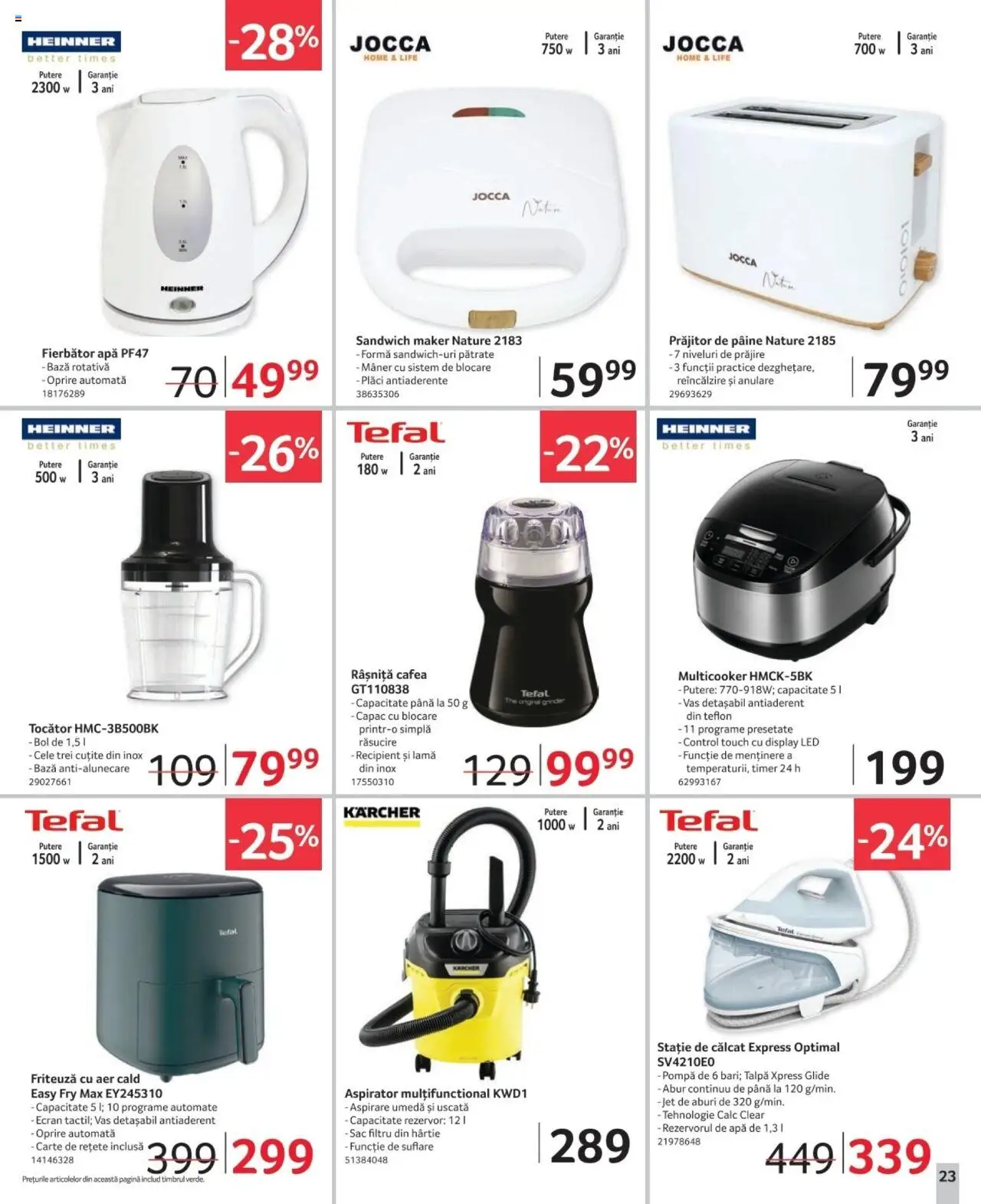 Catalog Selgros 7 - 20 Februarie 2025 | Pagina 23 | Produse: Tocător, Pâine, Cafea, Apă