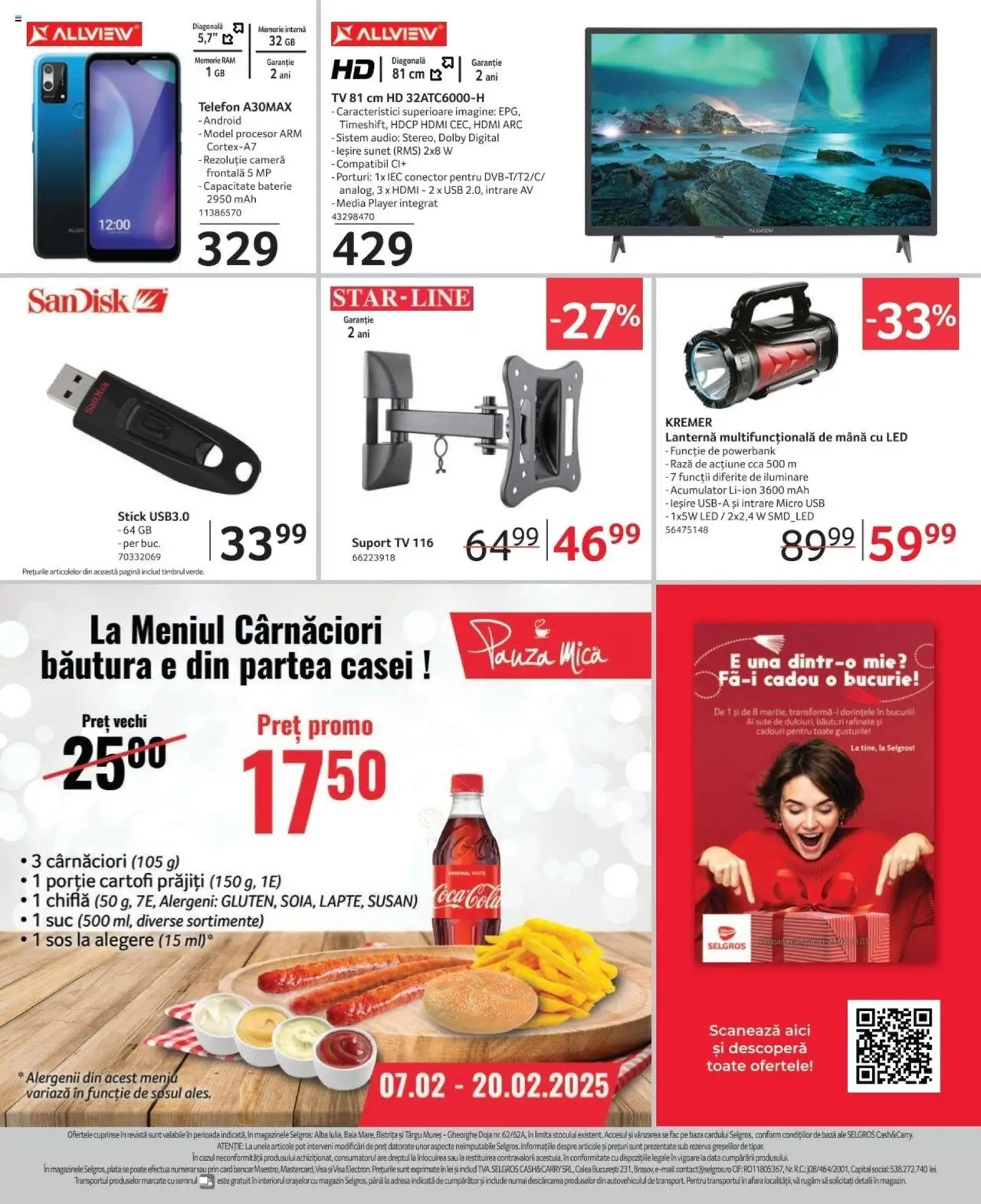 Catalog Selgros 7 - 20 Februarie 2025 | Pagina 24 | Produse: Telefon, Cameră, Suc, Sos