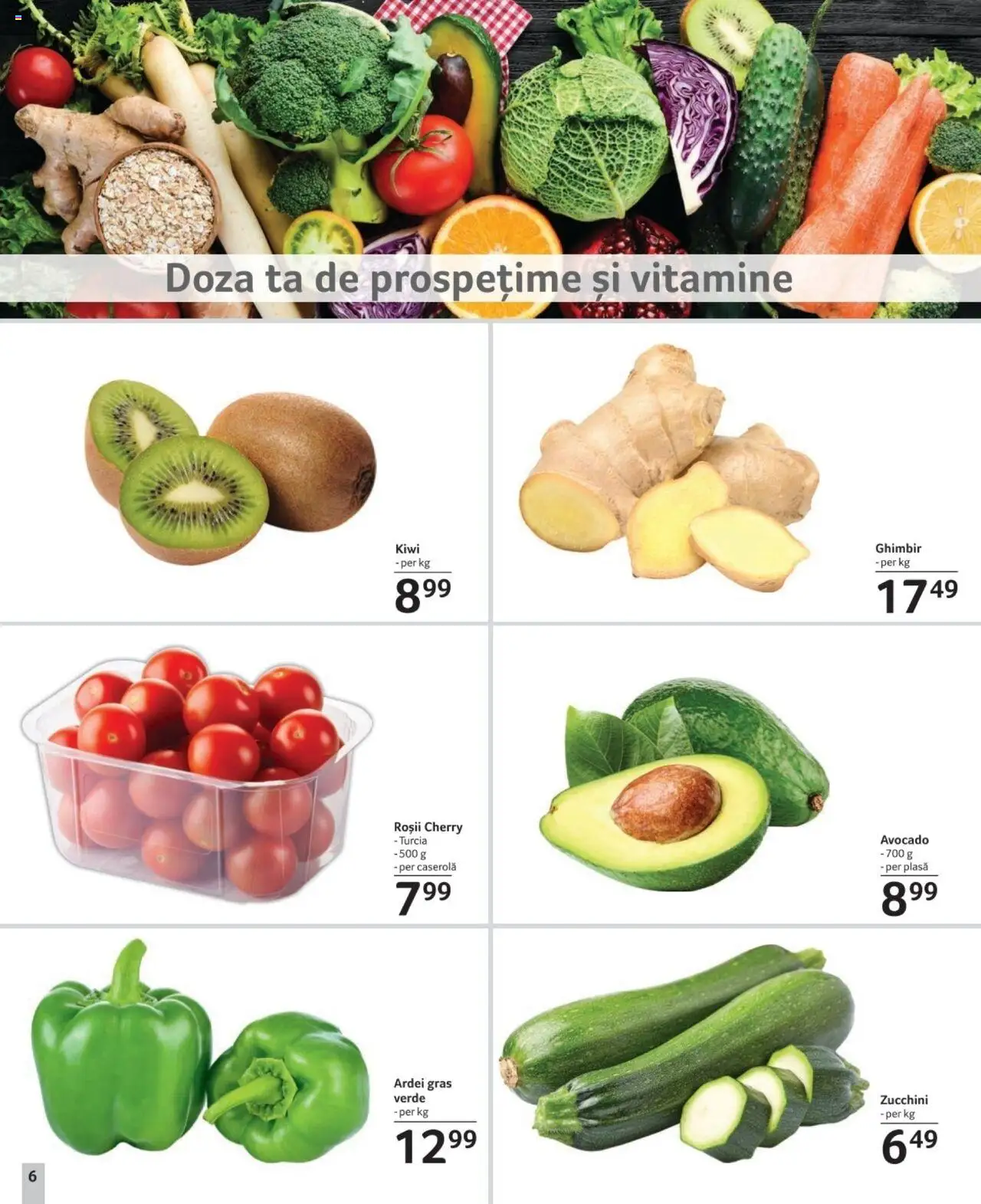 Catalog Selgros 7 - 20 Februarie 2025 | Pagina 6 | Produse: Ardei, Roșii, Kiwi, Avocado