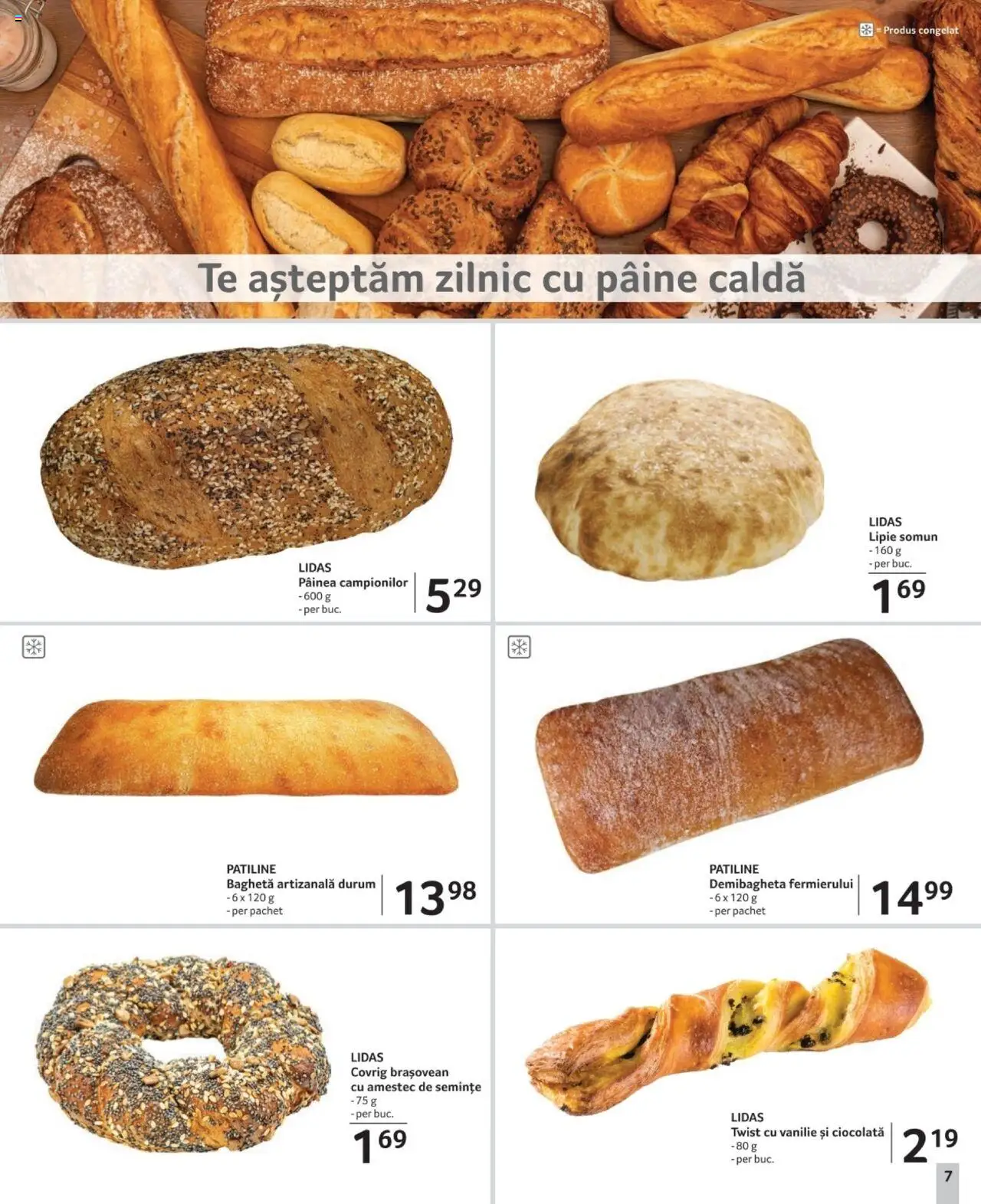 Catalog Selgros 7 - 20 Februarie 2025 | Pagina 7 | Produse: Semințe, Pâine, Ciocolată