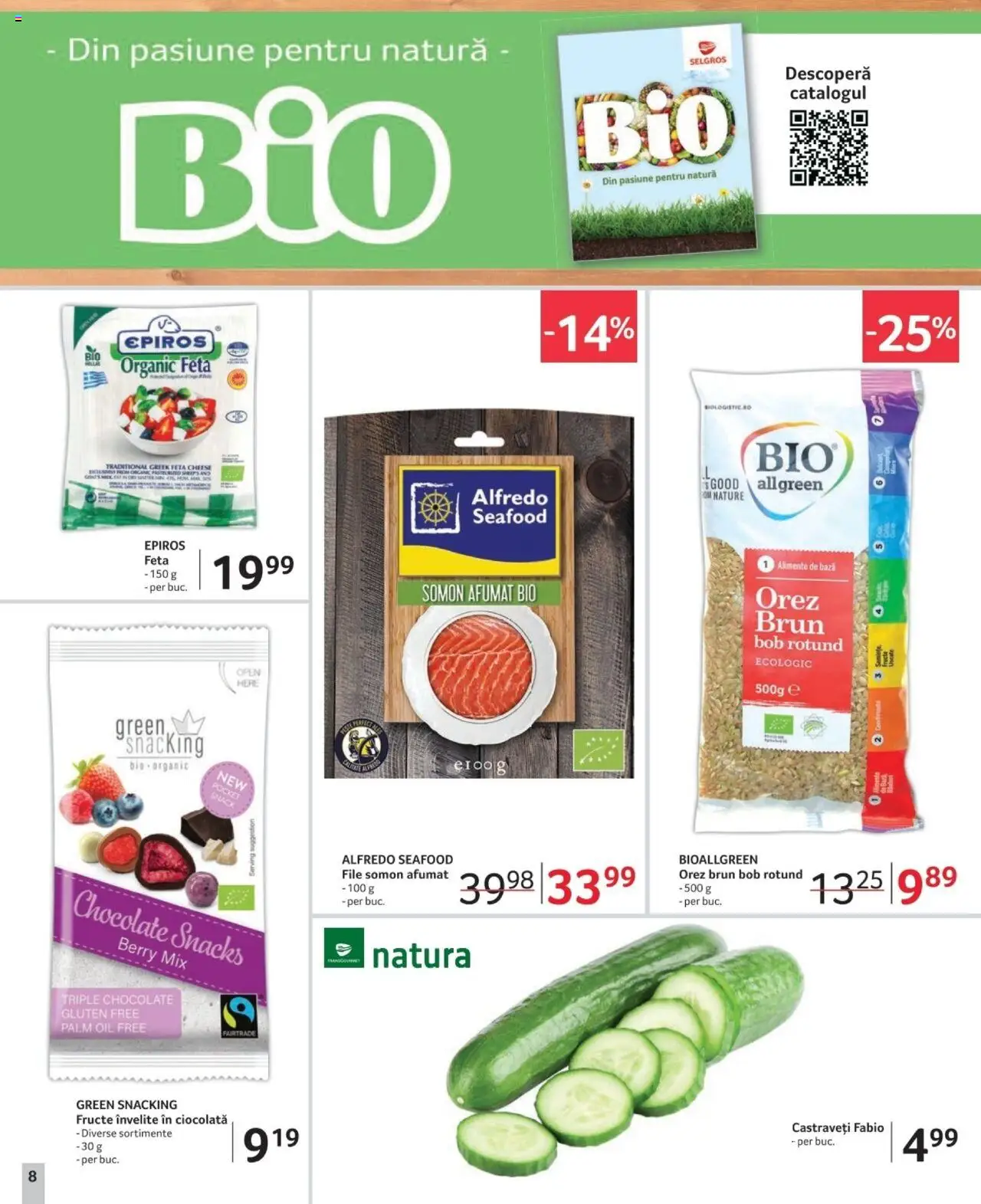 Catalog Selgros 7 - 20 Februarie 2025 | Pagina 8 | Produse: Ciocolată, Rom, Castraveți, Fructe