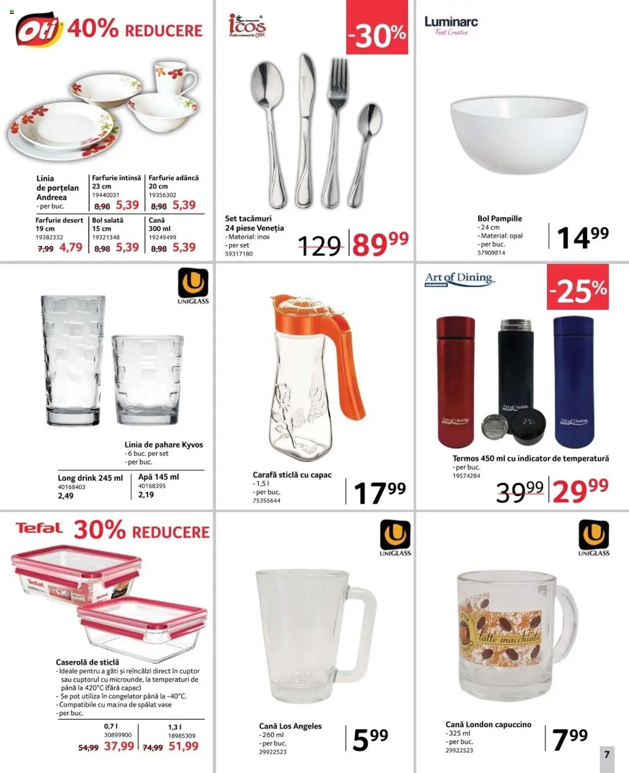 Catalog Selgros 7 - 20 Februarie 2025 | Pagina 7 | Produse: Congelator, Carafă, Farfurie, Salată