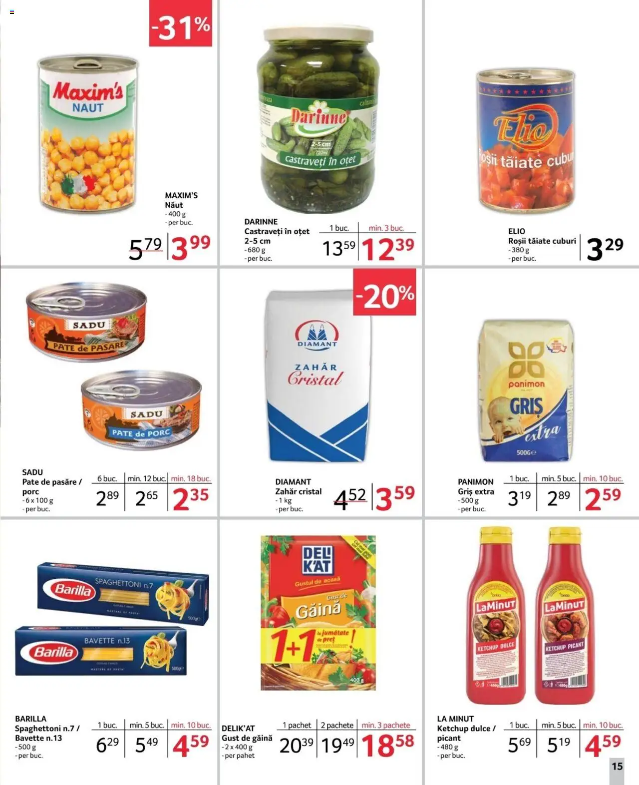 Catalog Selgros 7 - 20 Februarie 2025 | Pagina 15 | Produse: Roșii, Ketchup, Castraveți, Zahăr