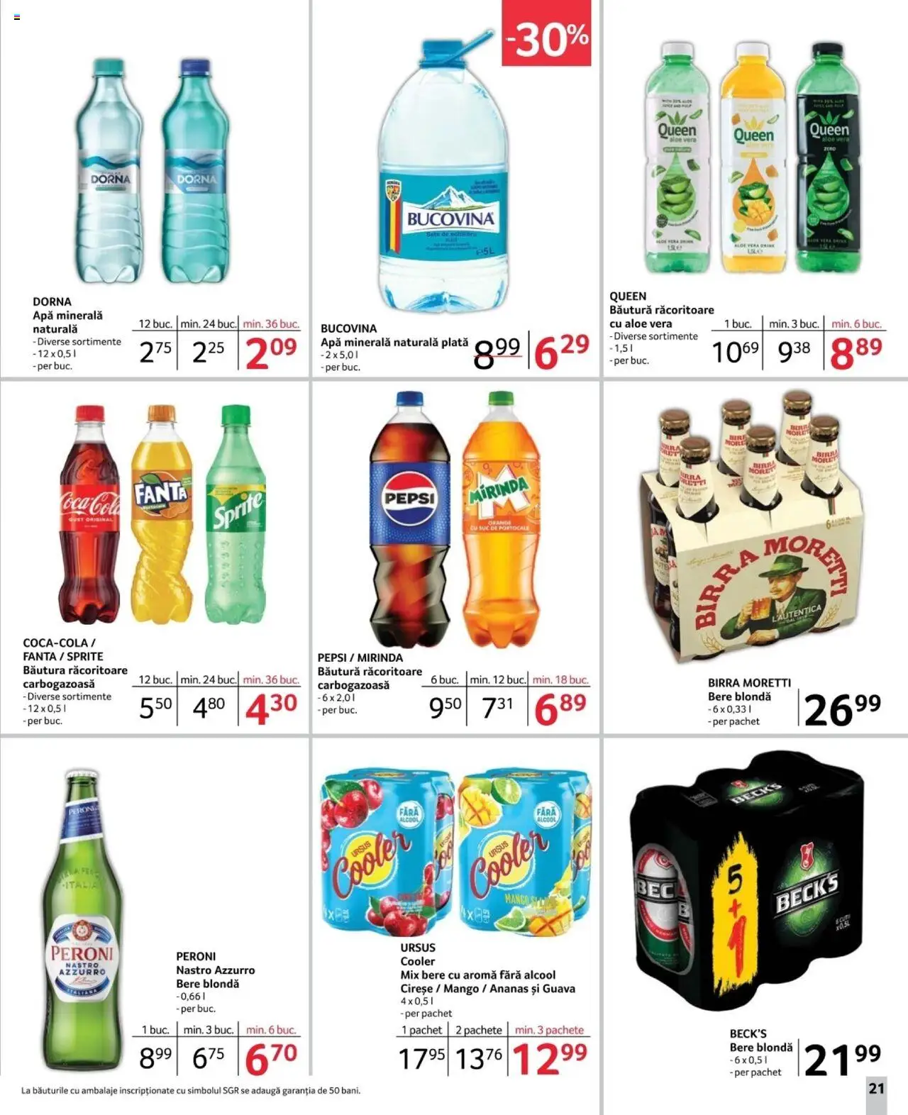 Catalog Selgros 7 - 20 Februarie 2025 | Pagina 21 | Produse: Aloe vera, Suc, Apă, Mango