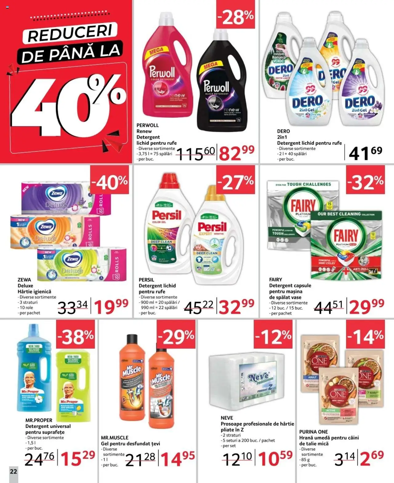 Catalog Selgros 7 - 20 Februarie 2025 | Pagina 22 | Produse: Role, Detergent