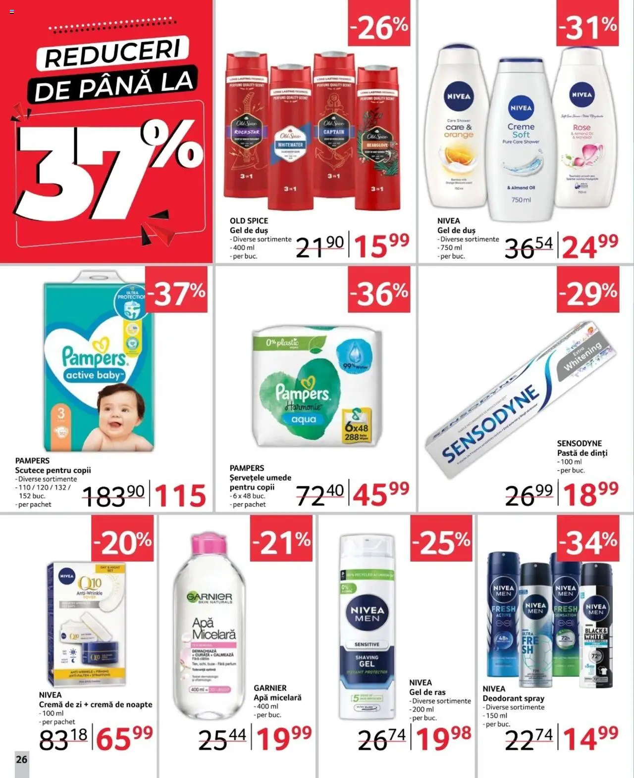 Catalog Selgros 7 - 20 Februarie 2025 | Pagina 26 | Produse: Cremă de noapte, Parfum, Gel de duș, Apă