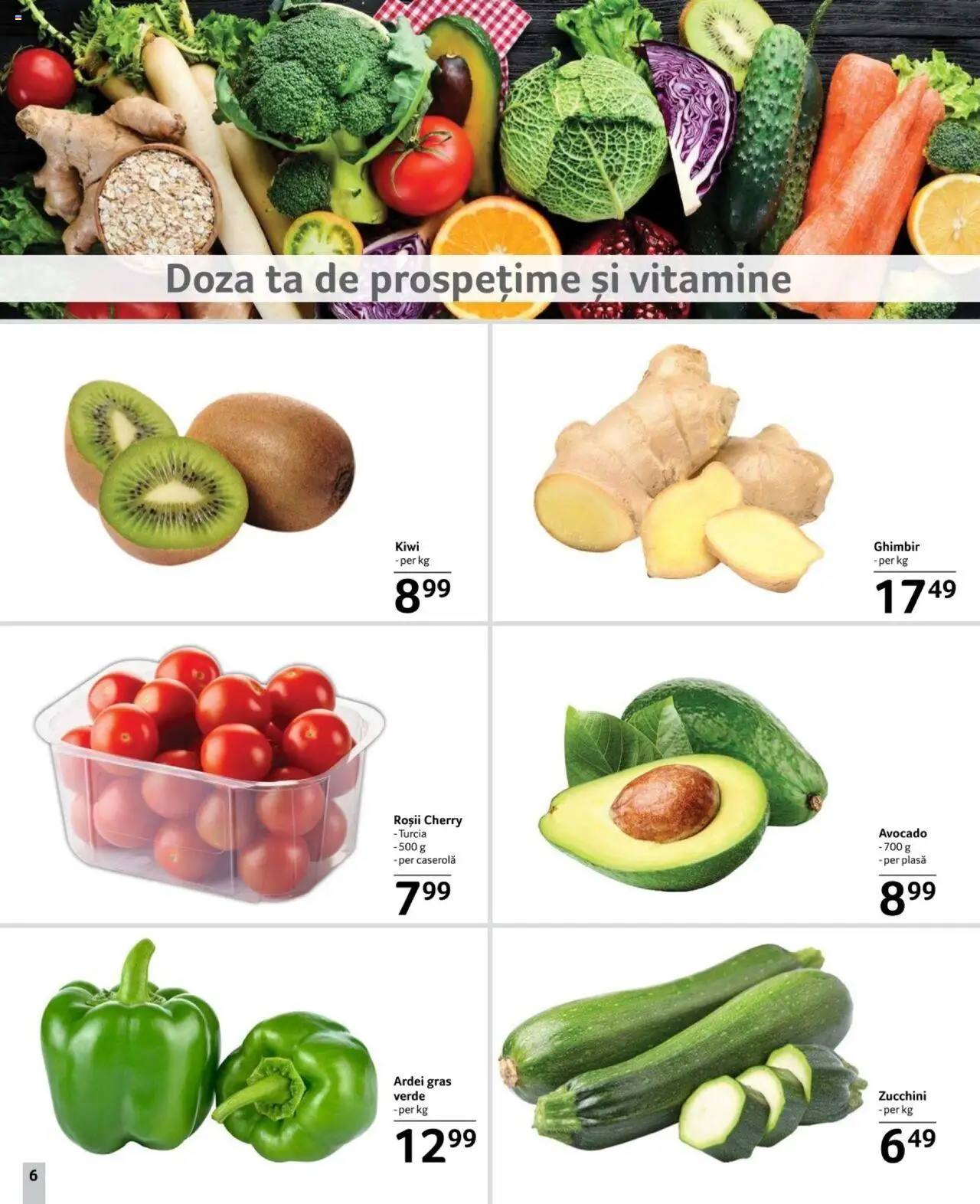 Catalog Selgros 7 - 20 Februarie 2025 | Pagina 6 | Produse: Ardei, Roșii, Kiwi, Avocado