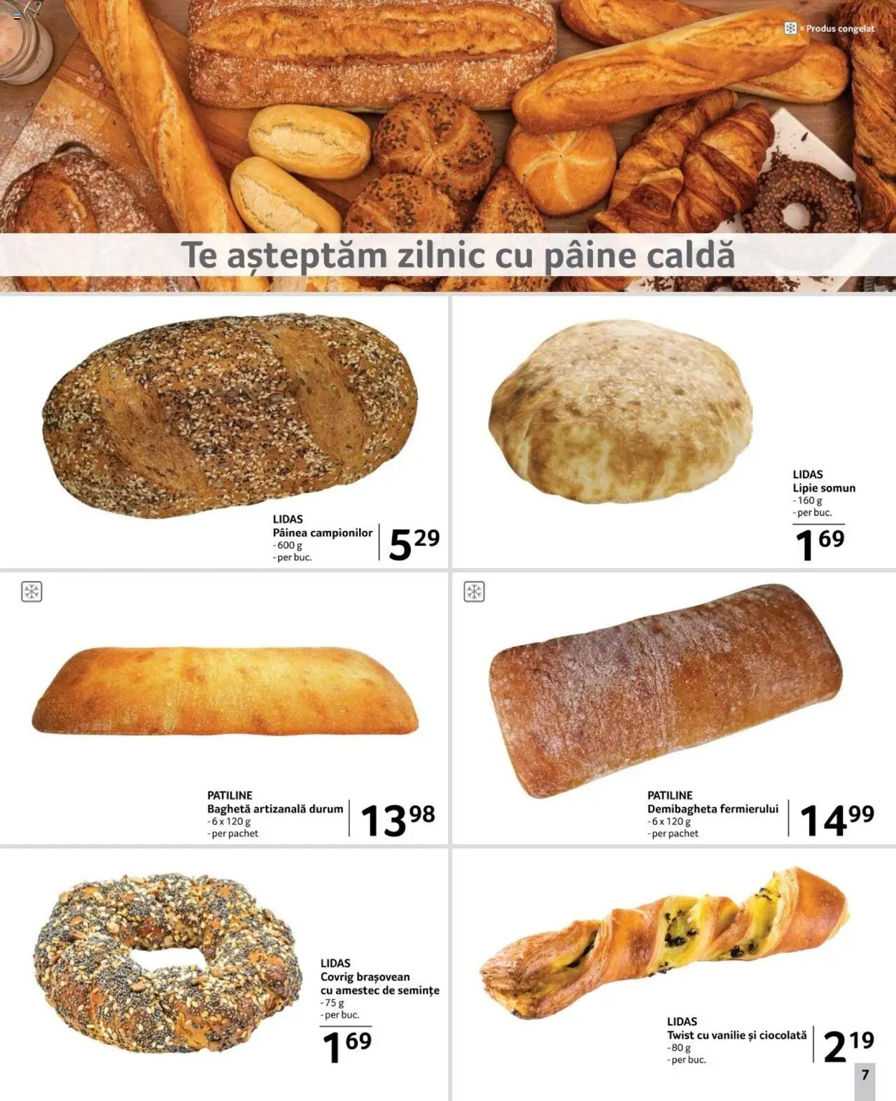 Catalog Selgros 7 - 20 Februarie 2025 | Pagina 7 | Produse: Semințe, Pâine, Ciocolată