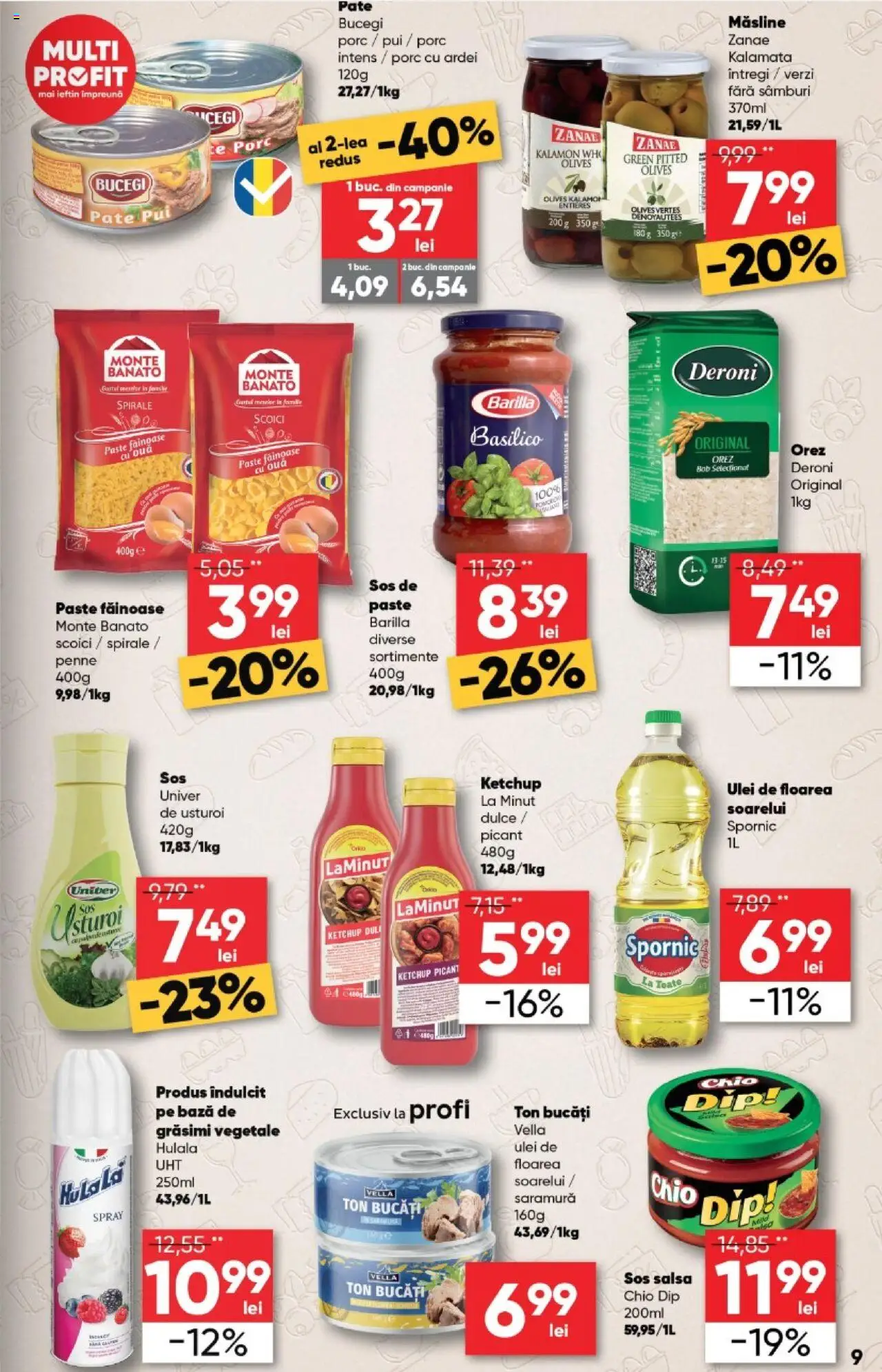 Catalog Profi 5 - 18 Februarie 2025 | Pagina 9 | Produse: Pate, Ardei, Orez, Usturoi