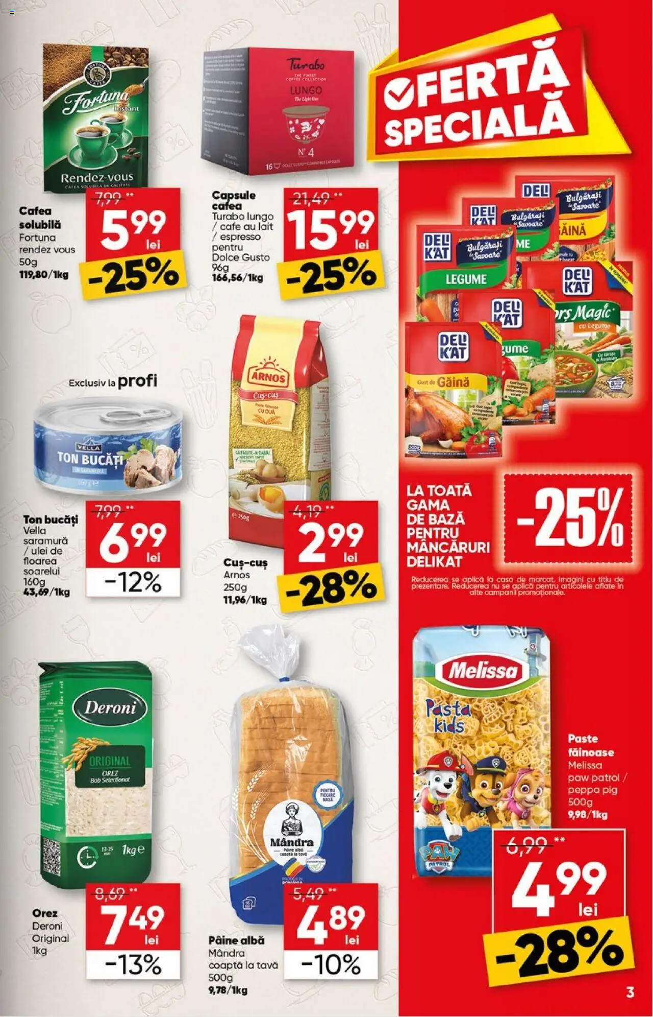 Catalog Profi 5 - 18 Februarie 2025 | Pagina 3 | Produse: Ulei, Cafea, Orez, Legume