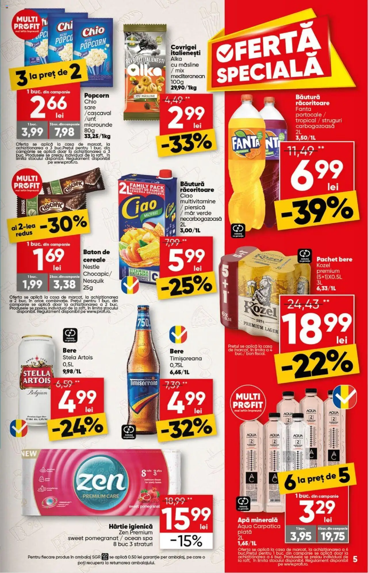 Catalog Profi 5 - 18 Februarie 2025 | Pagina 5 | Produse: Piersică, Măsline, Portocale, Sare