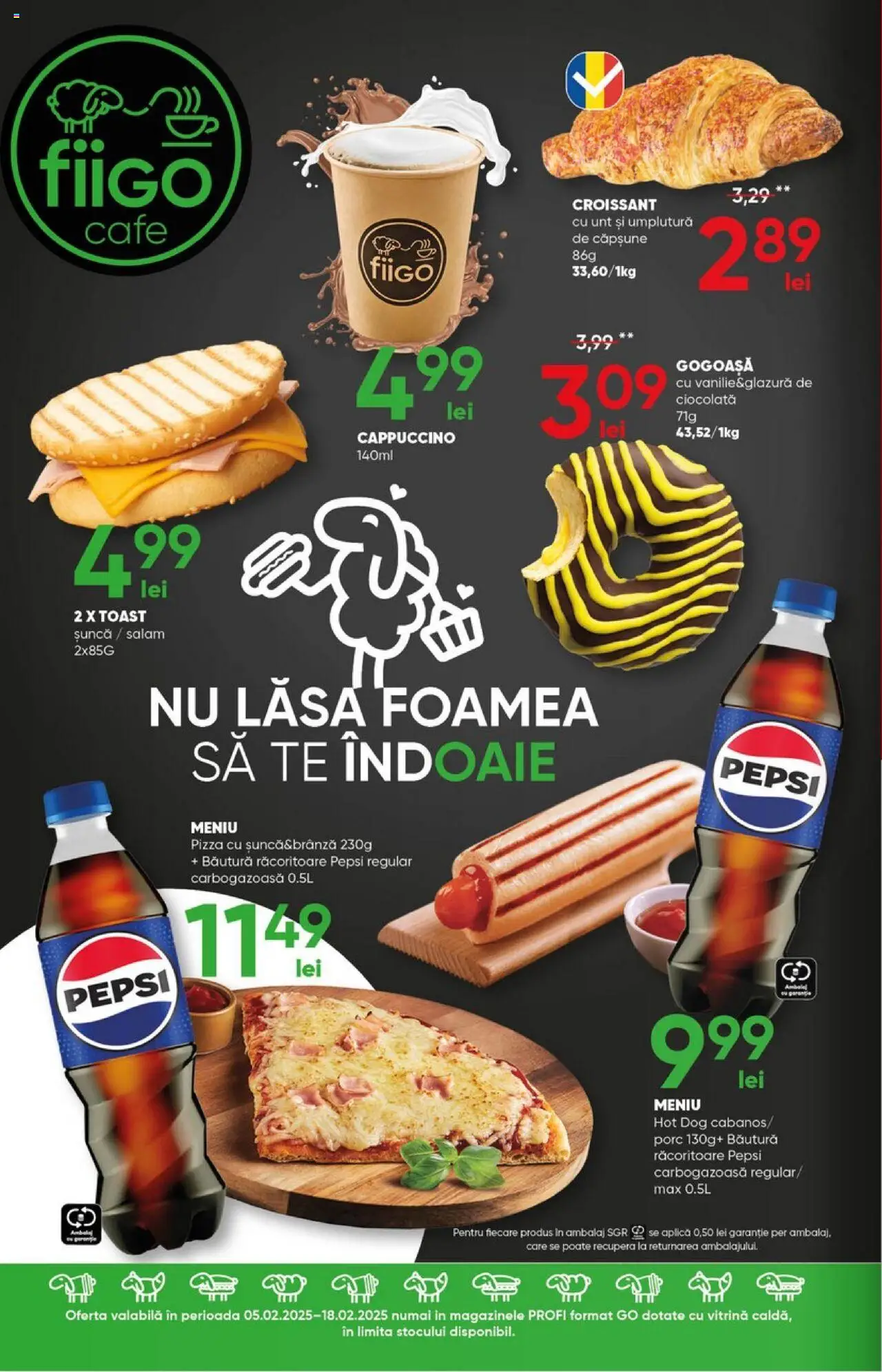 Catalog Profi 5 - 18 Februarie 2025 | Pagina 6 | Produse: Vitrină, Unt, Ciocolată, Șuncă