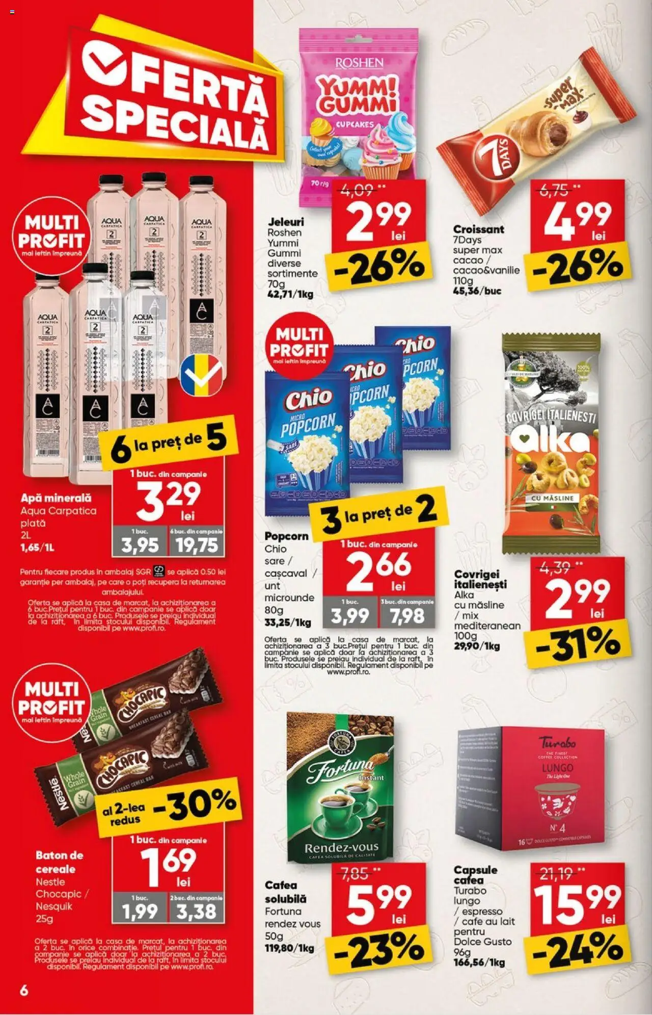 Catalog Profi 5 - 18 Februarie 2025 | Pagina 6 | Produse: Cafea, Cereale, Apă, Jeleuri