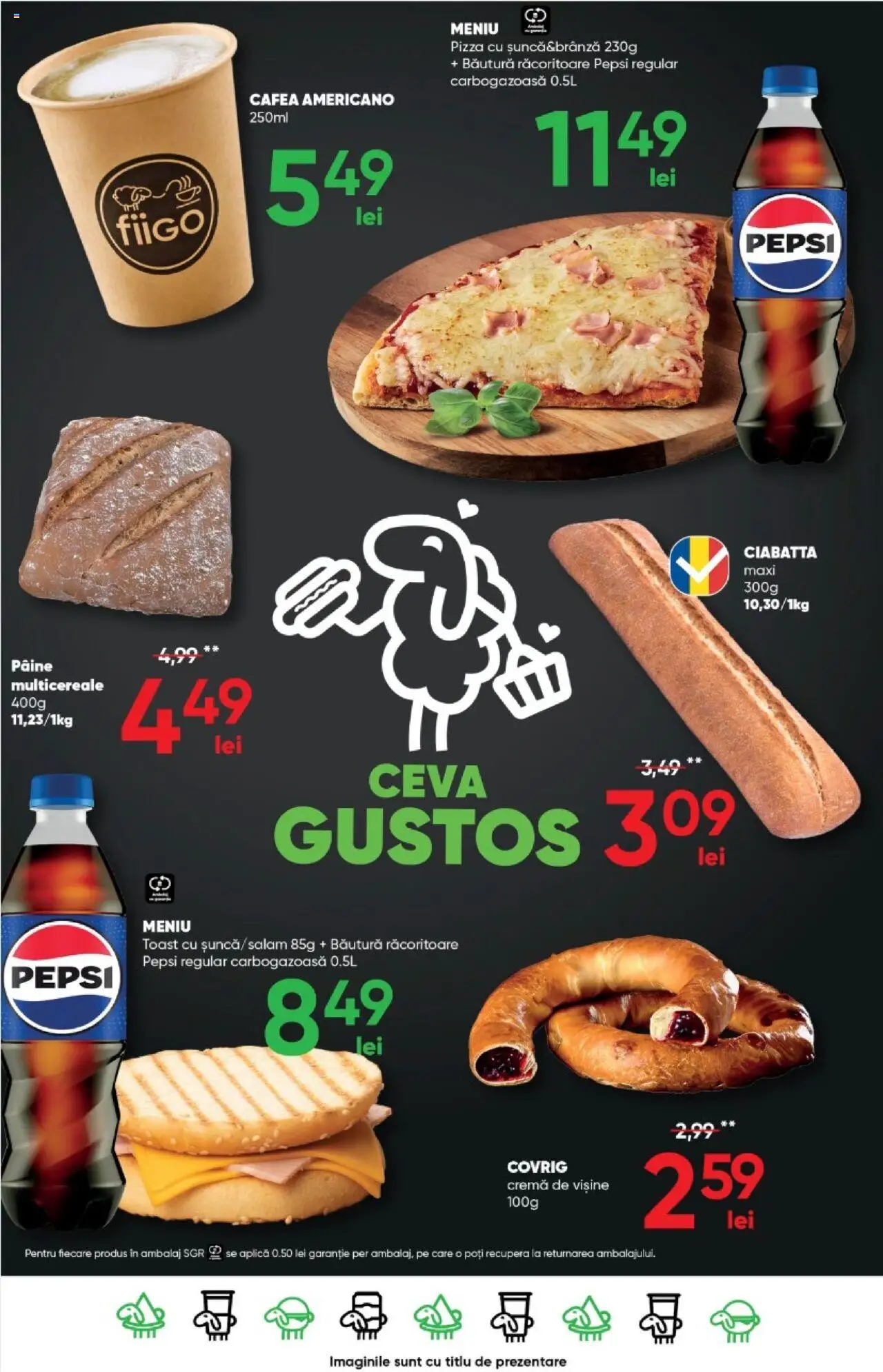 Catalog Profi 5 - 18 Februarie 2025 | Pagina 18 | Produse: Cremă, Pâine, Cafea, Pizza