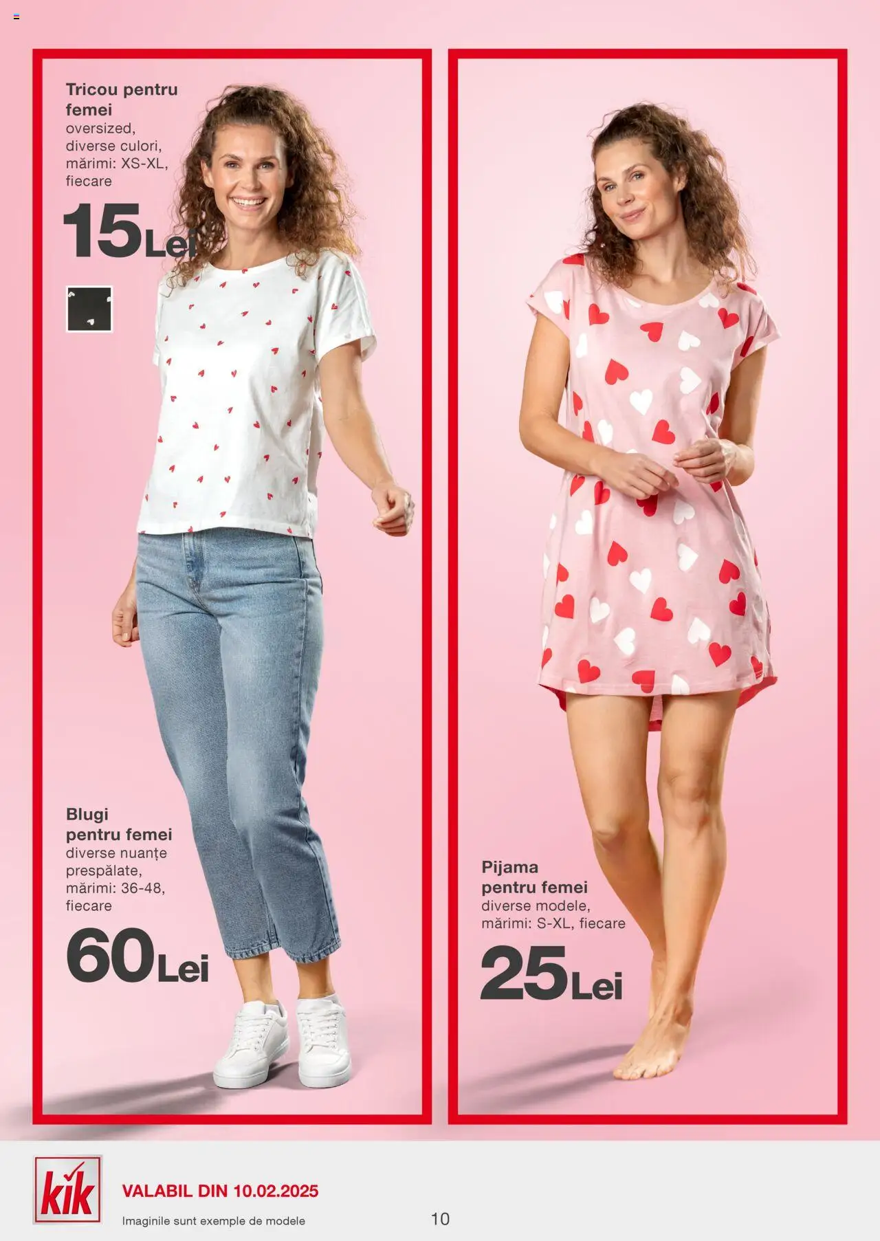 Catalog Kik 10 - 16 Februarie 2025 | Pagina 10 | Produse: Blugi, Tricou